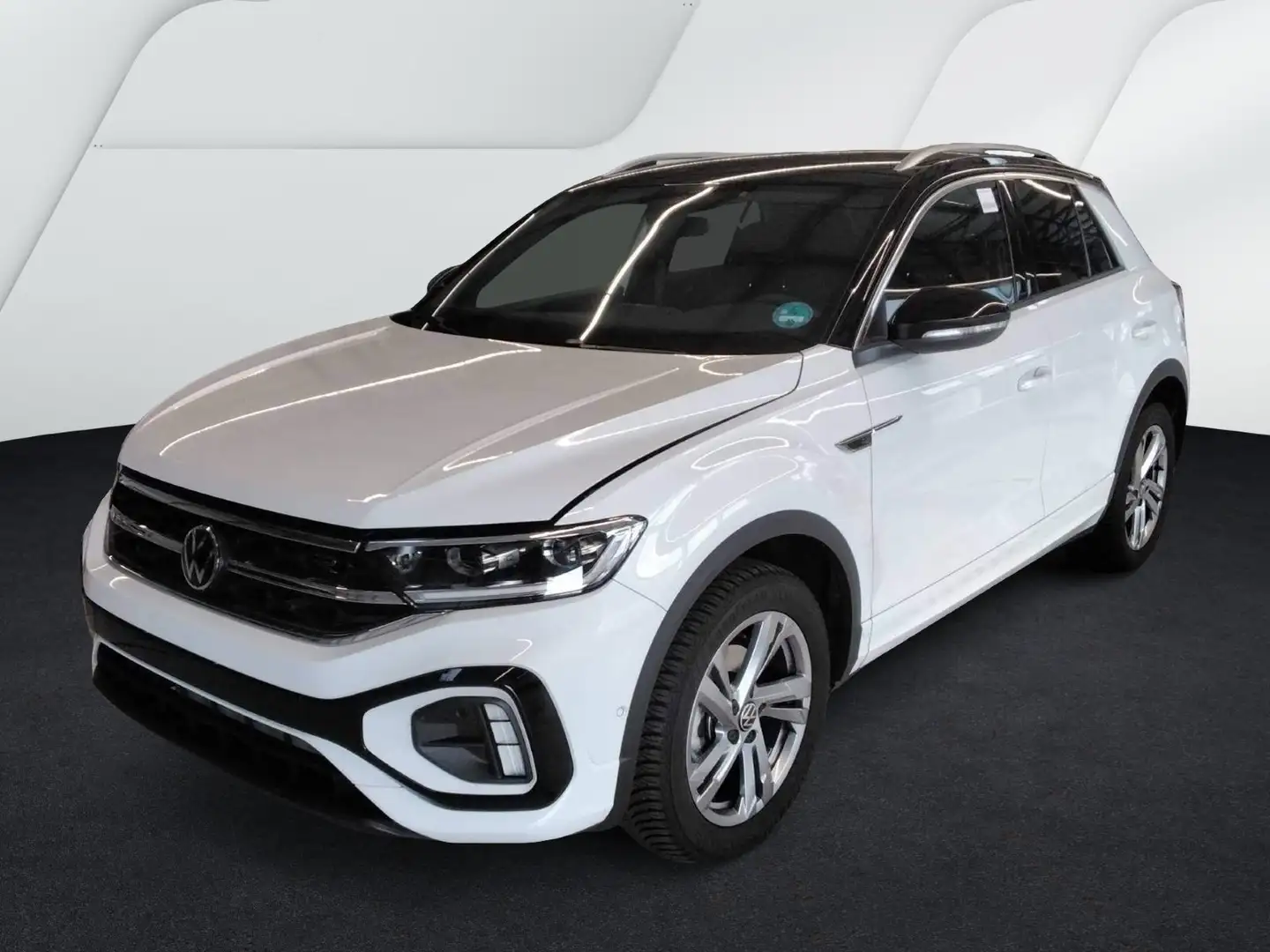 Volkswagen T-Roc T-ROC 1.5 TSI DSG R-LINE*AHK*KAMERA*LED*NAVI*ALL Weiß - 2