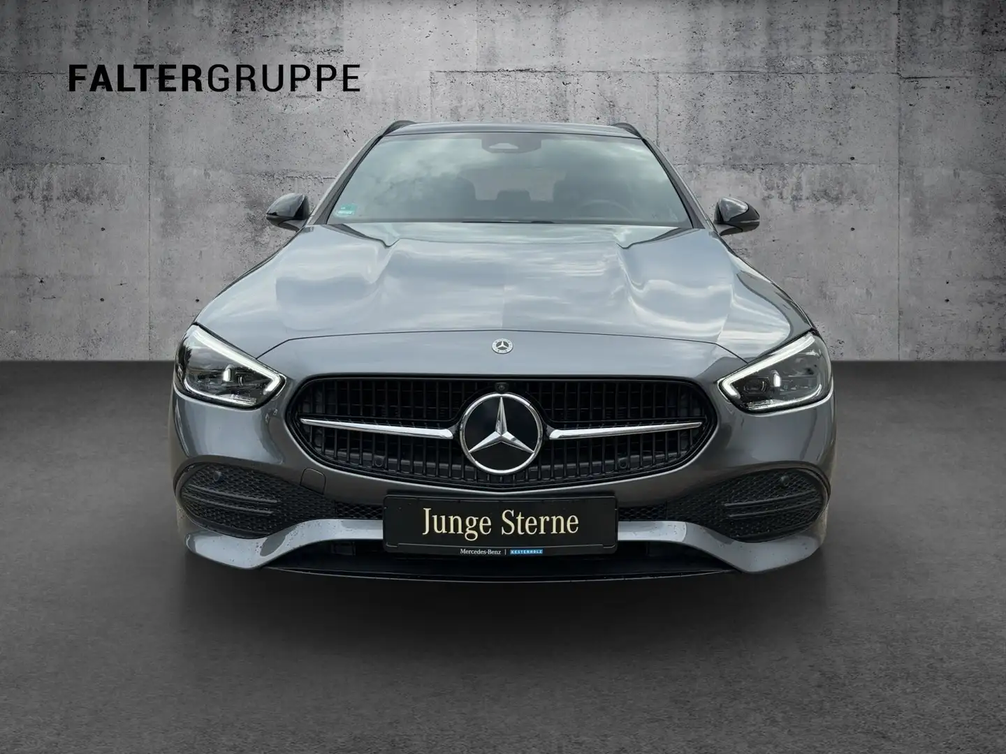 Mercedes-Benz C 300 C 300 T AVANTGARDE+NIGHT+AHK+PANO+360°+EASYP+TWA Grigio - 2