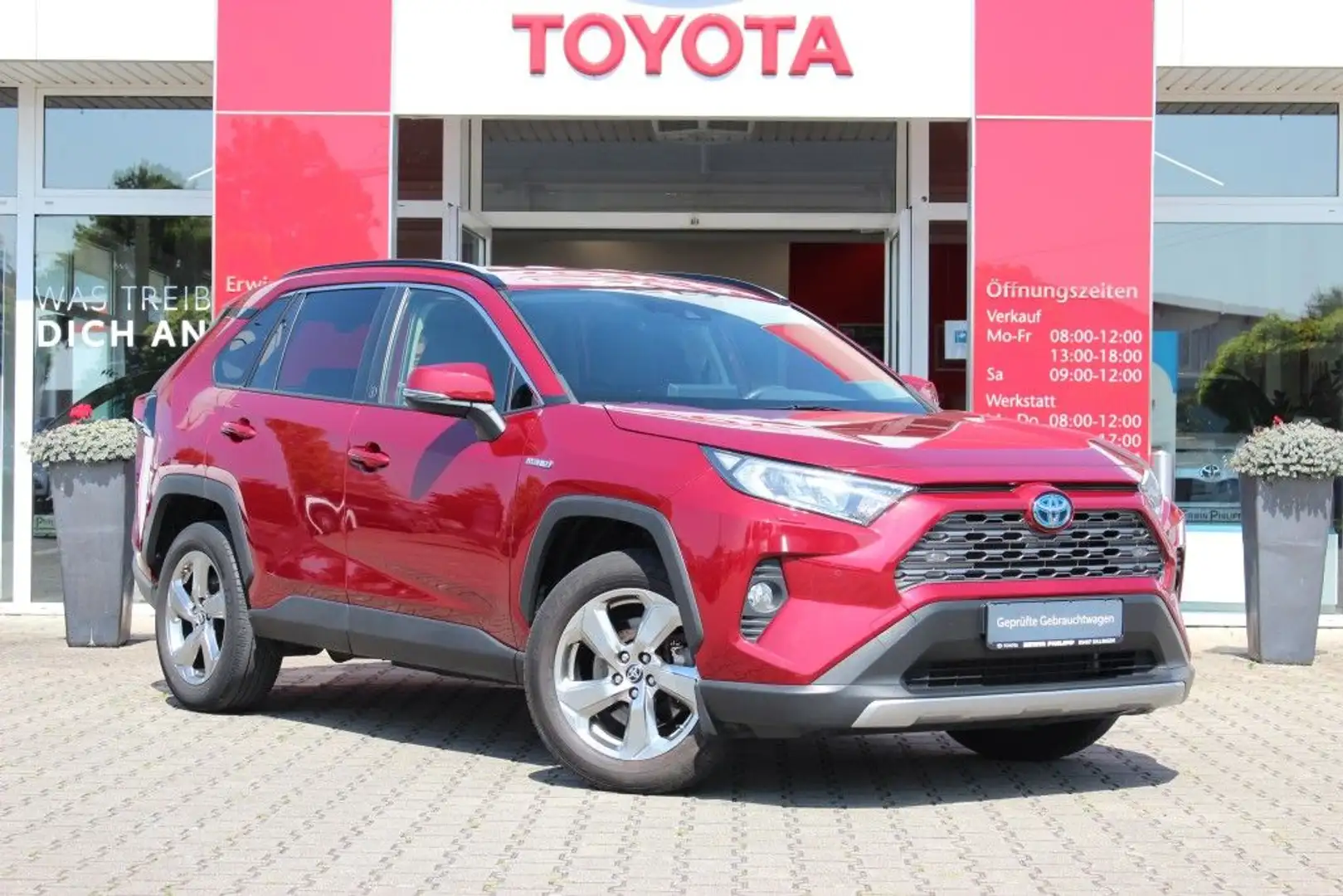 Toyota RAV 4 218PS Hybrid Team-D *AHK*Apple CarPlay*Android Aut Rouge - 2