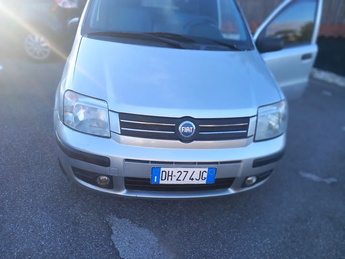 Fiat Panda Panda II 2003 1.2 Dynamic eco Zilver - 2