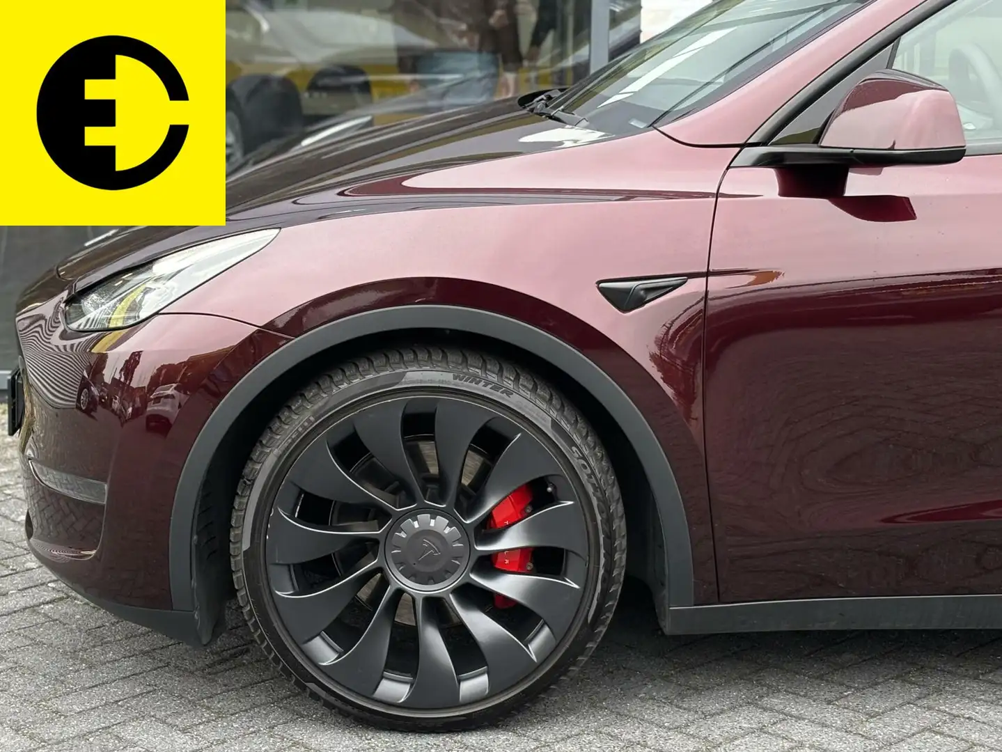 Tesla Model Y Performance AWD 75 kWh | Autopilot | Cherry Red - 2