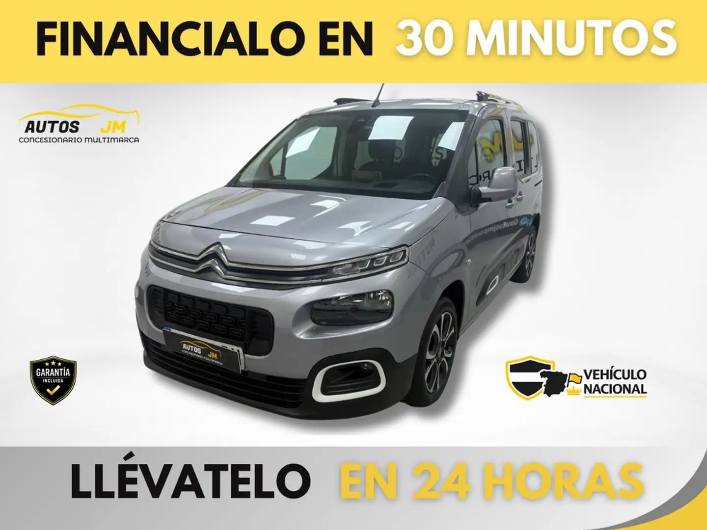 Citroen Berlingo Combi BlueHDi S&S Talla M Shine 100 Gris - 1