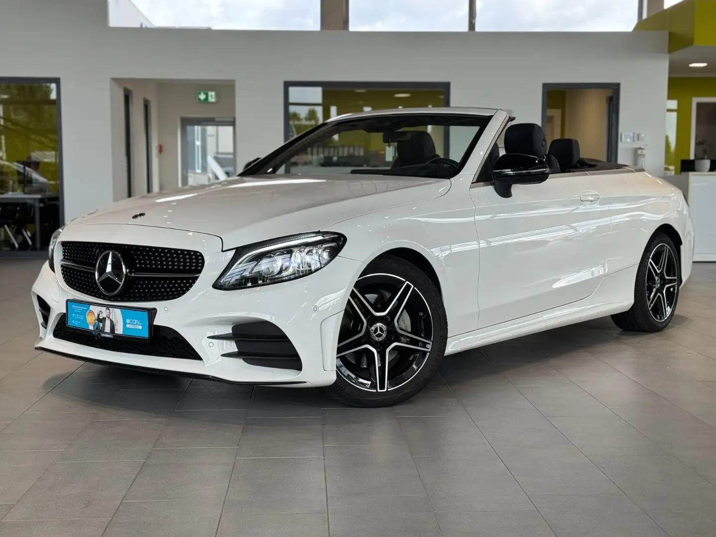 Mercedes-Benz C 220 C -Klasse Cabrio C 220 d*LED*Ambiente* Weiß - 1