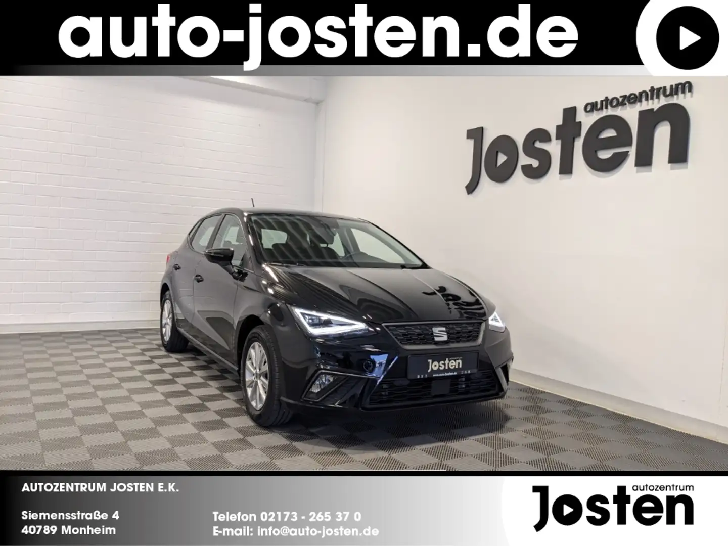 SEAT Ibiza Style 1.0 TSI  ACC LED CarPlay Sitzhzg. PDC RFK Zwart - 1