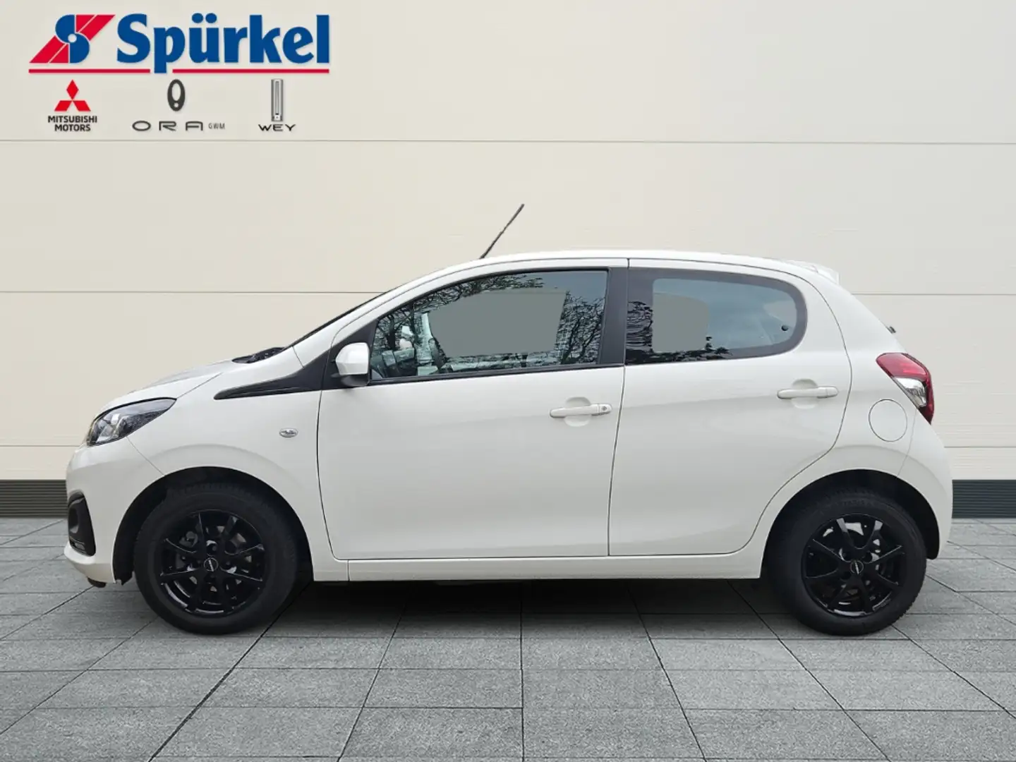 Peugeot 108 Active 1.0 VTi, Bluetooth, Radio, Klima Weiß - 2