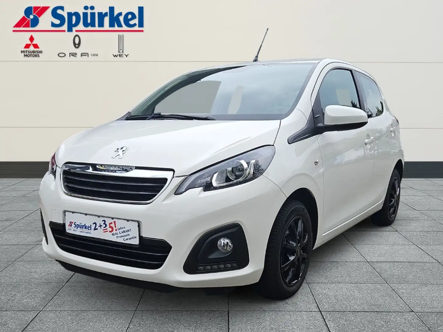 Peugeot 108 Active 1.0 VTi, Bluetooth, Radio, Klima Weiß - 1