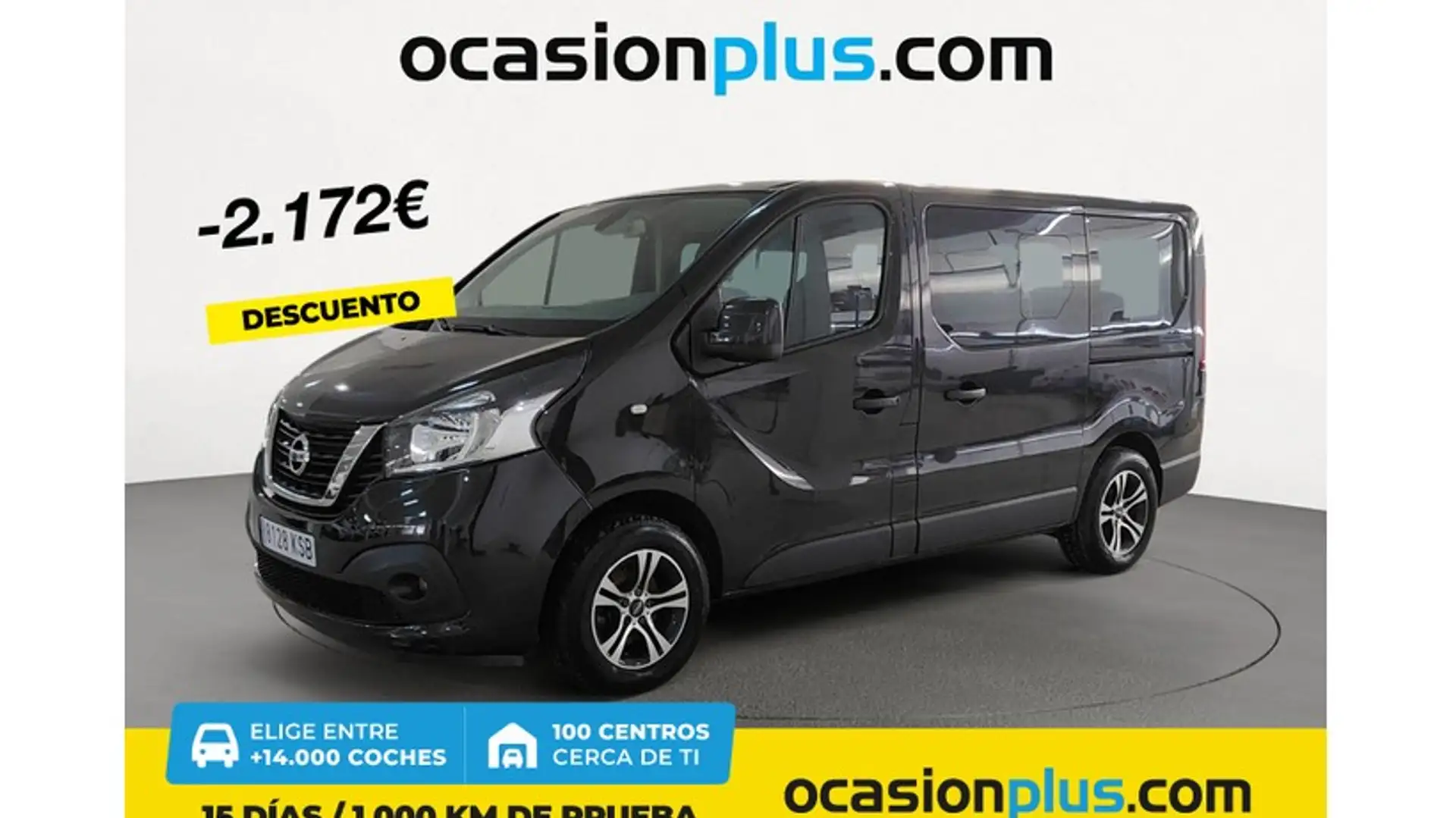 Nissan NV300 Combi 8 1.6dCi L1H1 1T Luxury Plus 120 Zwart - 1