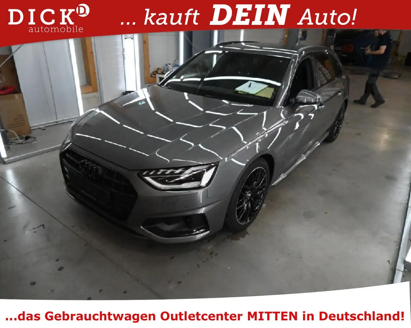 Audi A4 Av 40d S-Tr. LED+/VIRTU/ACC/HUD/B&O/KEYGO/8Fa Gris - 1