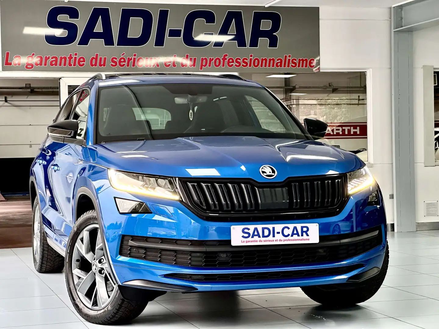 Skoda Kodiaq 1.5 TSI 150cv ACT - SPORTLINE - FULL OPTIONS Bleu - 1