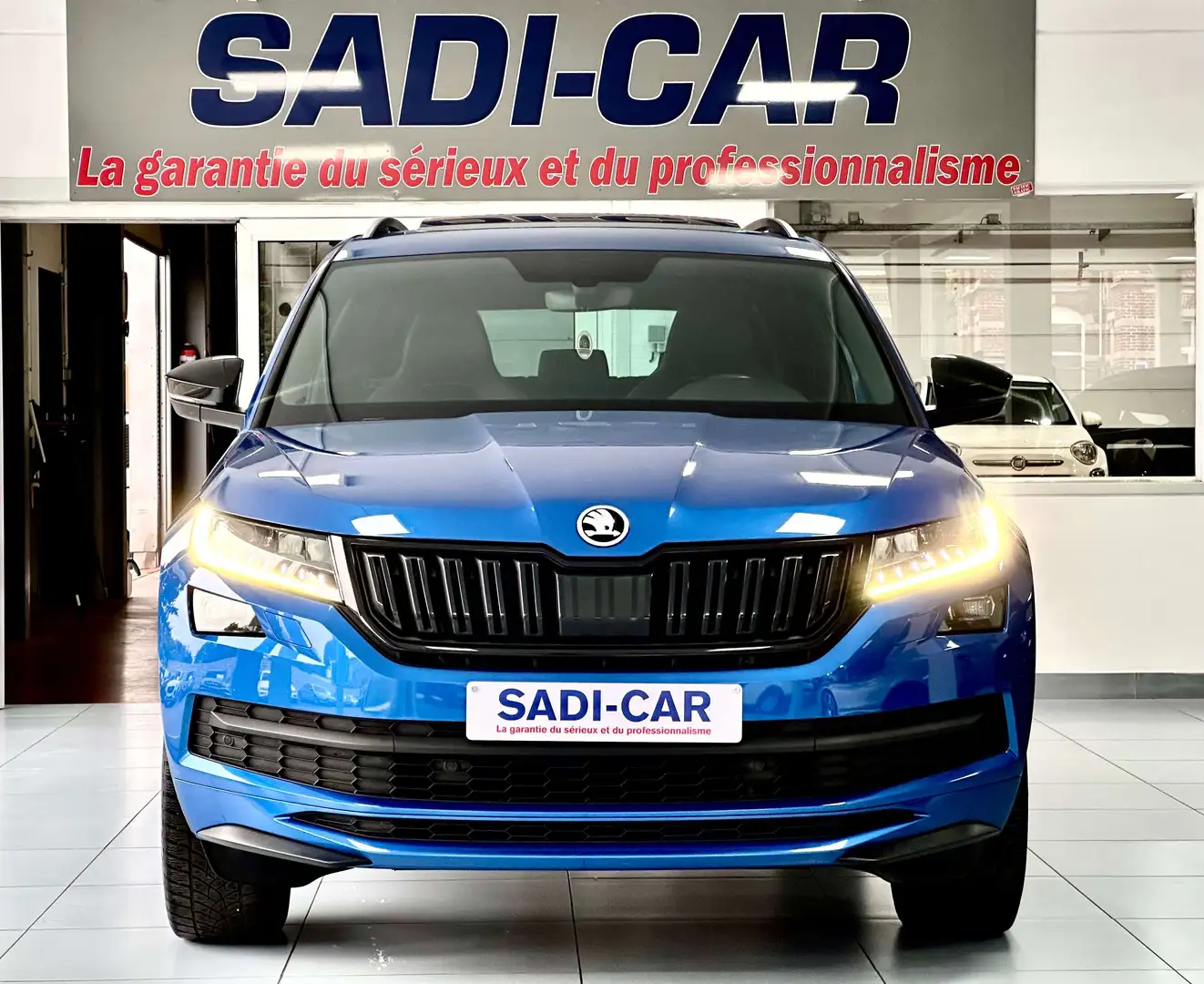 Skoda Kodiaq 1.5 TSI 150cv ACT - SPORTLINE - FULL OPTIONS Bleu - 2
