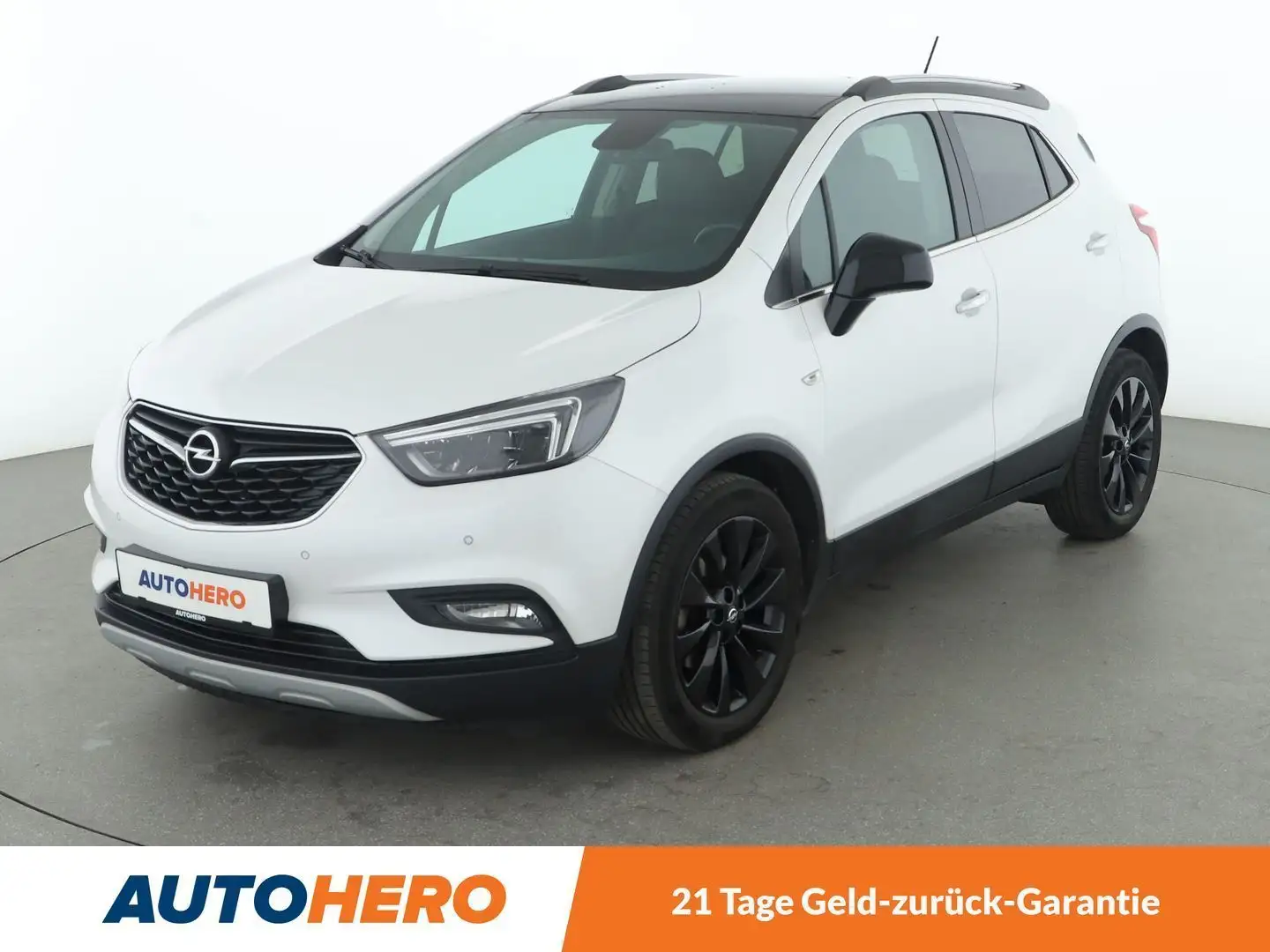 Opel Mokka X 1.4 Turbo Design Line Aut.*NAVI*LED*CAM*PDC*SHZ* Weiß - 1