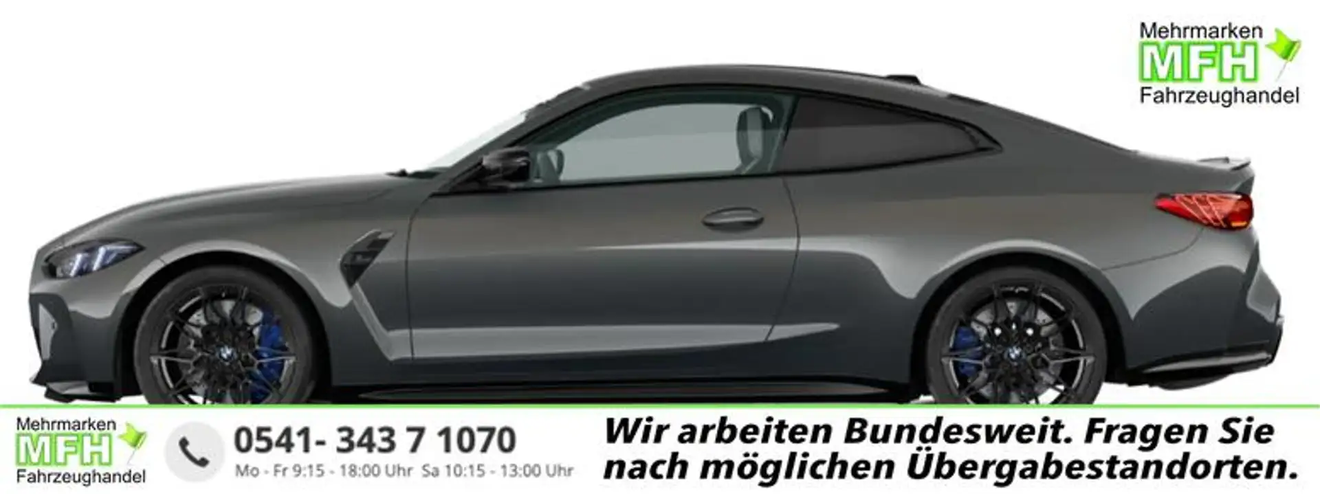BMW M4 Competition Coupé 3.0 8-Gang M Steptronic xDriv... Grau - 1