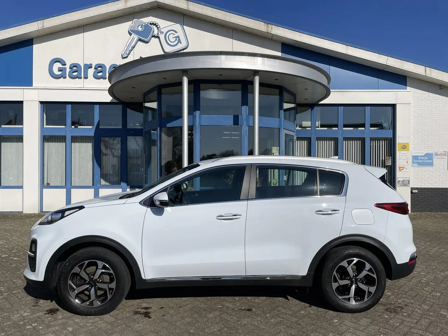 Kia Sportage 1.6 T-GDI DynamicPlusLine 177 pk | 1900 trekgewich Wit - 2