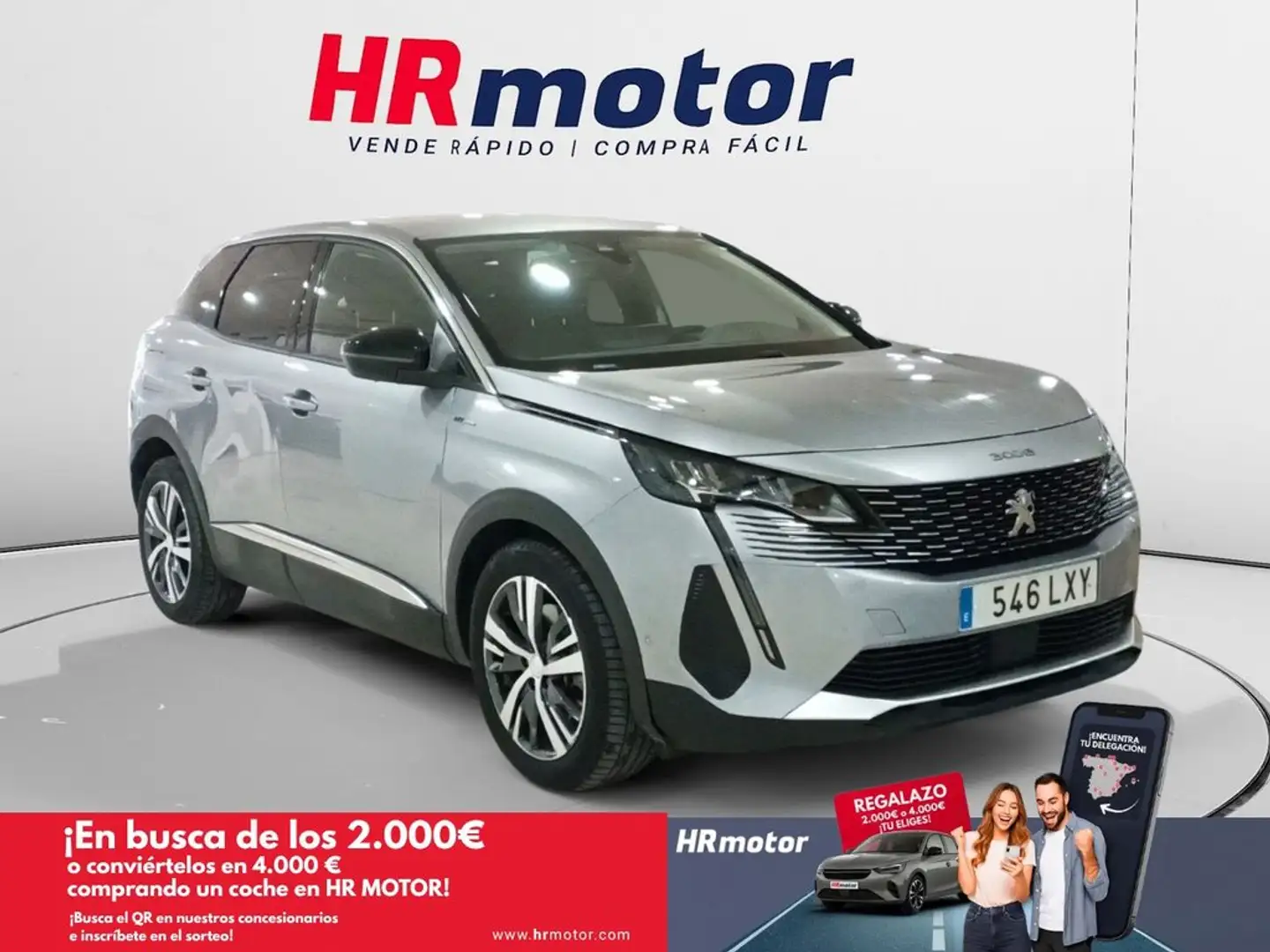 Peugeot 3008 Hybrid 225 Allure PHEV Grigio - 1