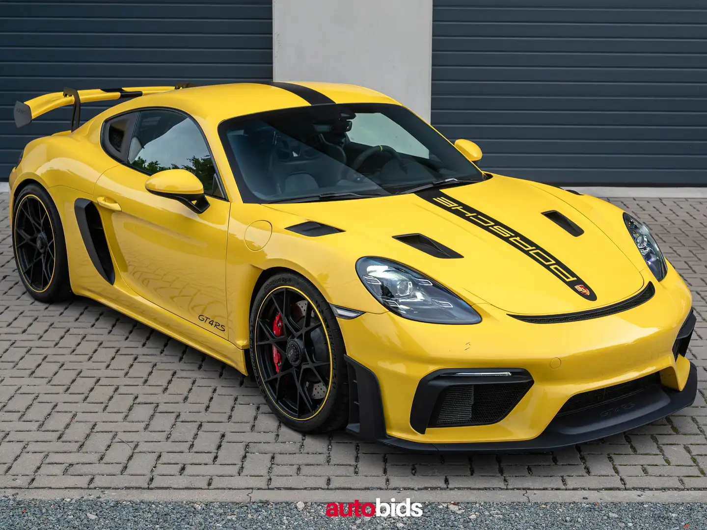 Porsche Cayman 718 GT4 RS Geel - 1