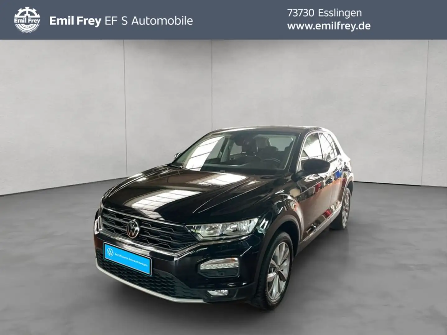 Volkswagen T-Roc 1.5 TSI Style Navi Schwarz - 1