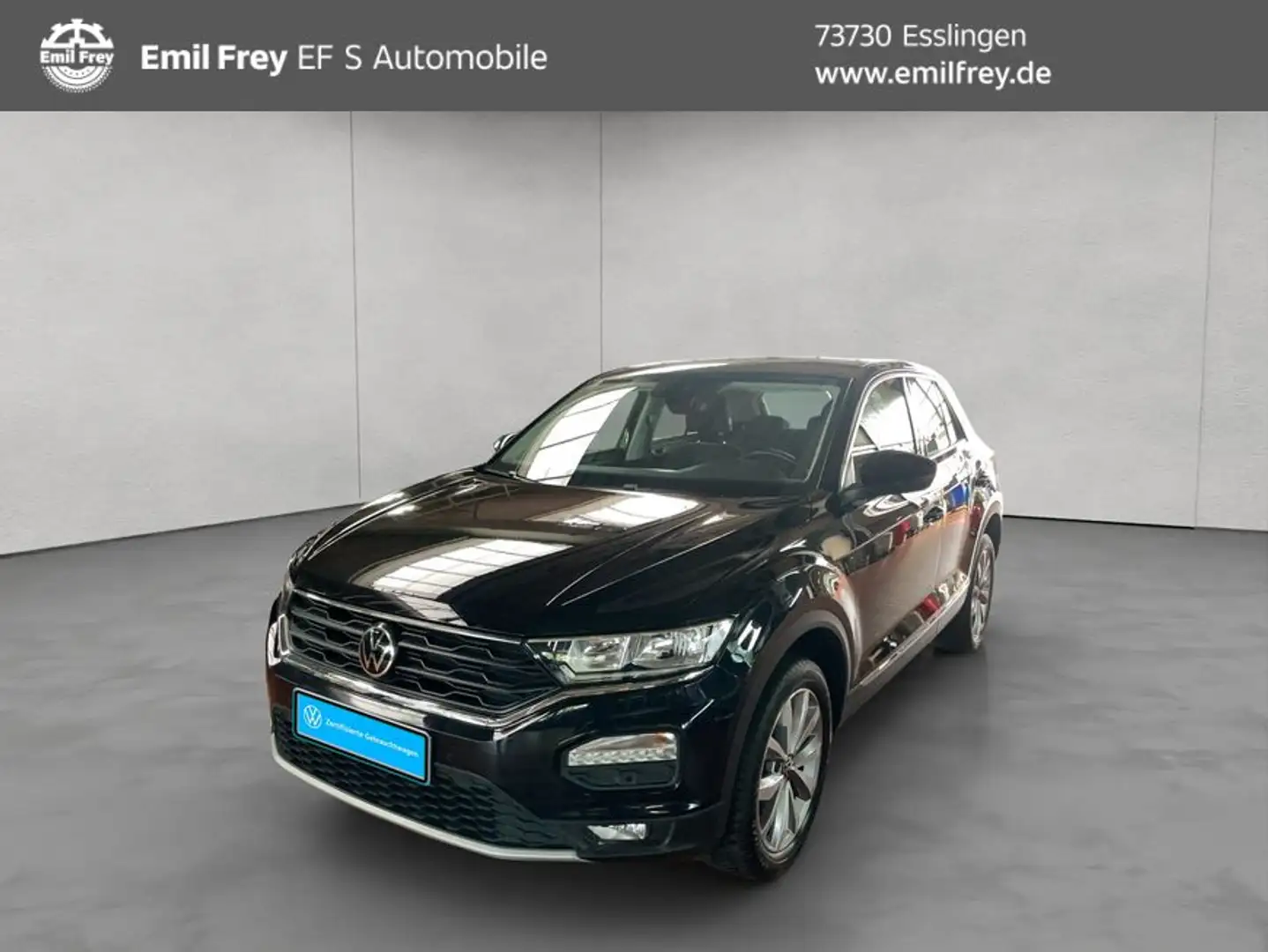 Volkswagen T-Roc 1.5 TSI Style Navi Zwart - 1