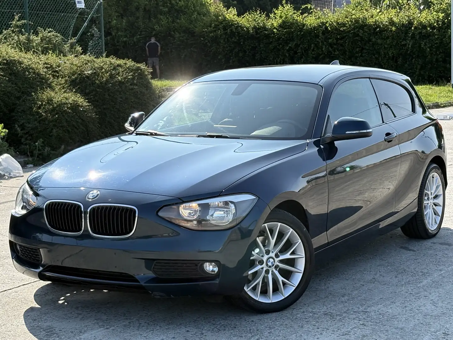 BMW 114 2013 1Main 165Km Airco Mode Sport Etat Neuf Ct ok Azul - 1