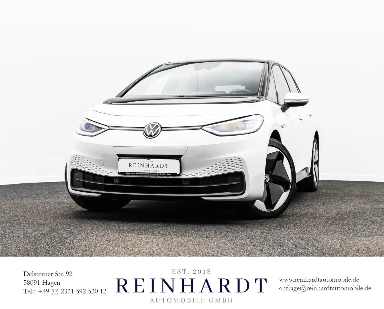 Volkswagen ID.3 PRO PERFOMANCE IQ-LIGHT/ACC/PANO/WÄRMEPUMPE Blanc - 1