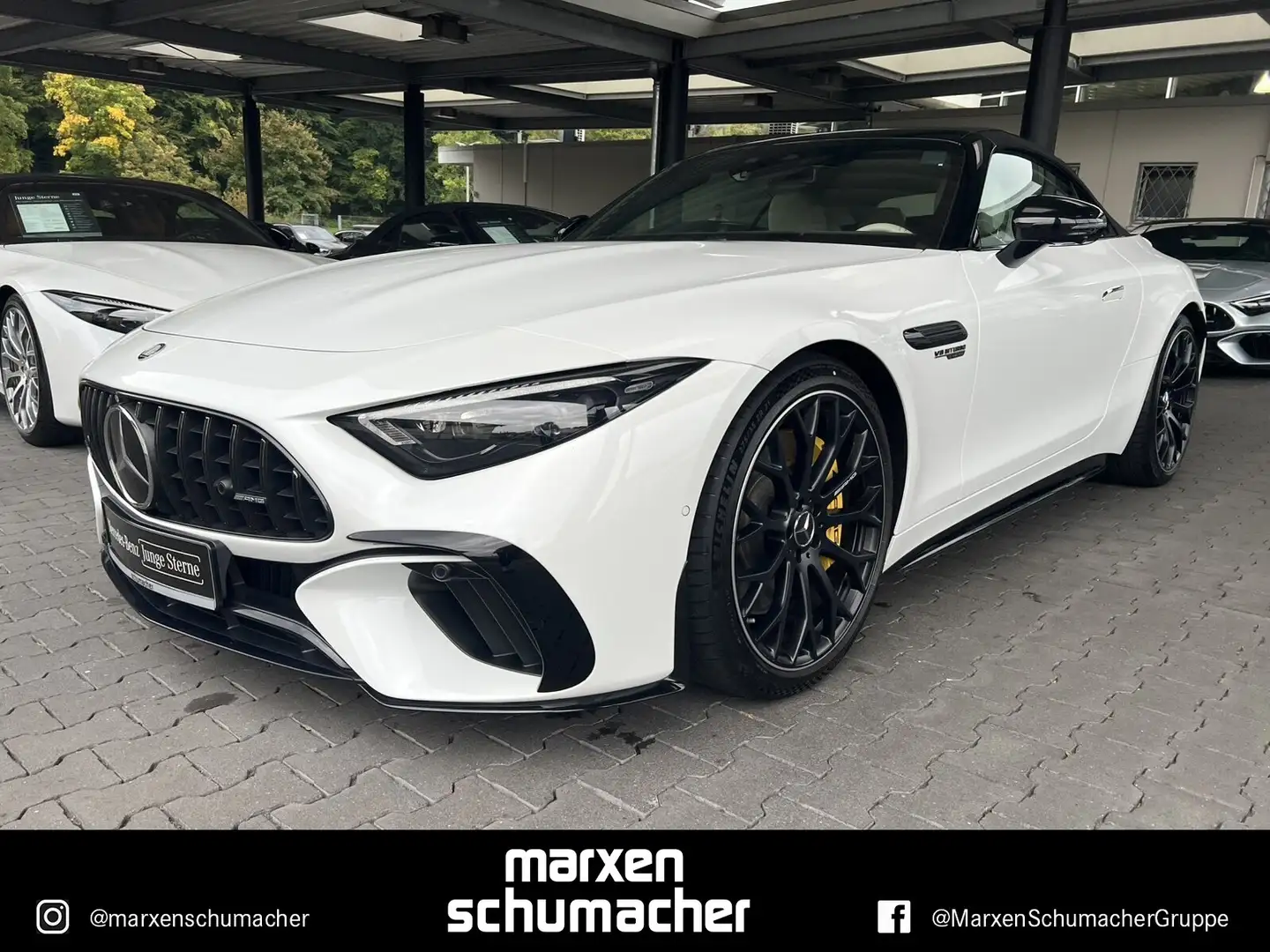 Mercedes-Benz SL 63 AMG AMG SL 63 4M+ Aero+Night2+Massage+Burm+PremPlus Weiß - 2