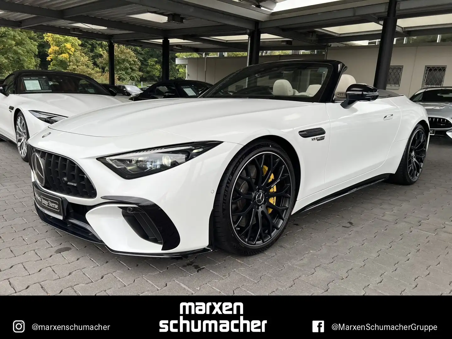 Mercedes-Benz SL 63 AMG AMG SL 63 4M+ Aero+Night2+Massage+Burm+PremPlus Weiß - 1
