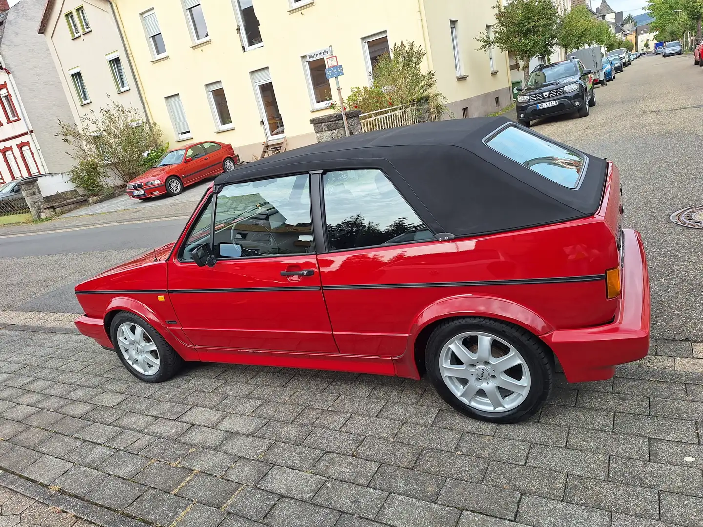 Volkswagen Golf Cabriolet Golf I Cabrio, Basis - Oldtimer Kırmızı - 1