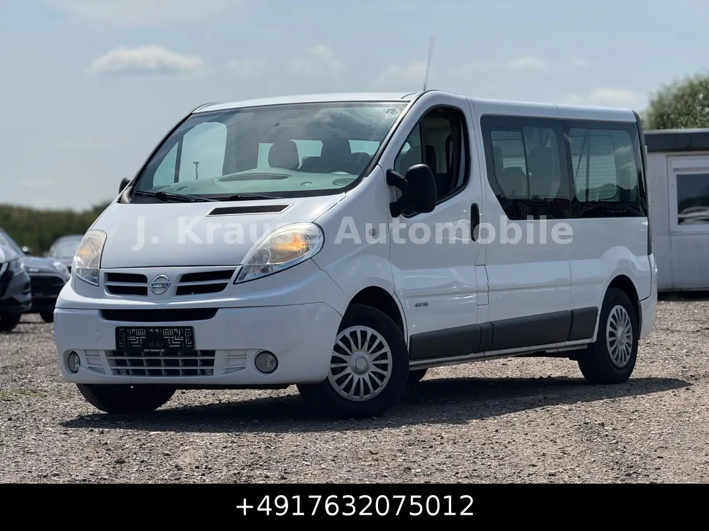Nissan Primastar Kombi L2H1 2.9t 9-Sitzer Klima AHK GRA Weiß - 1