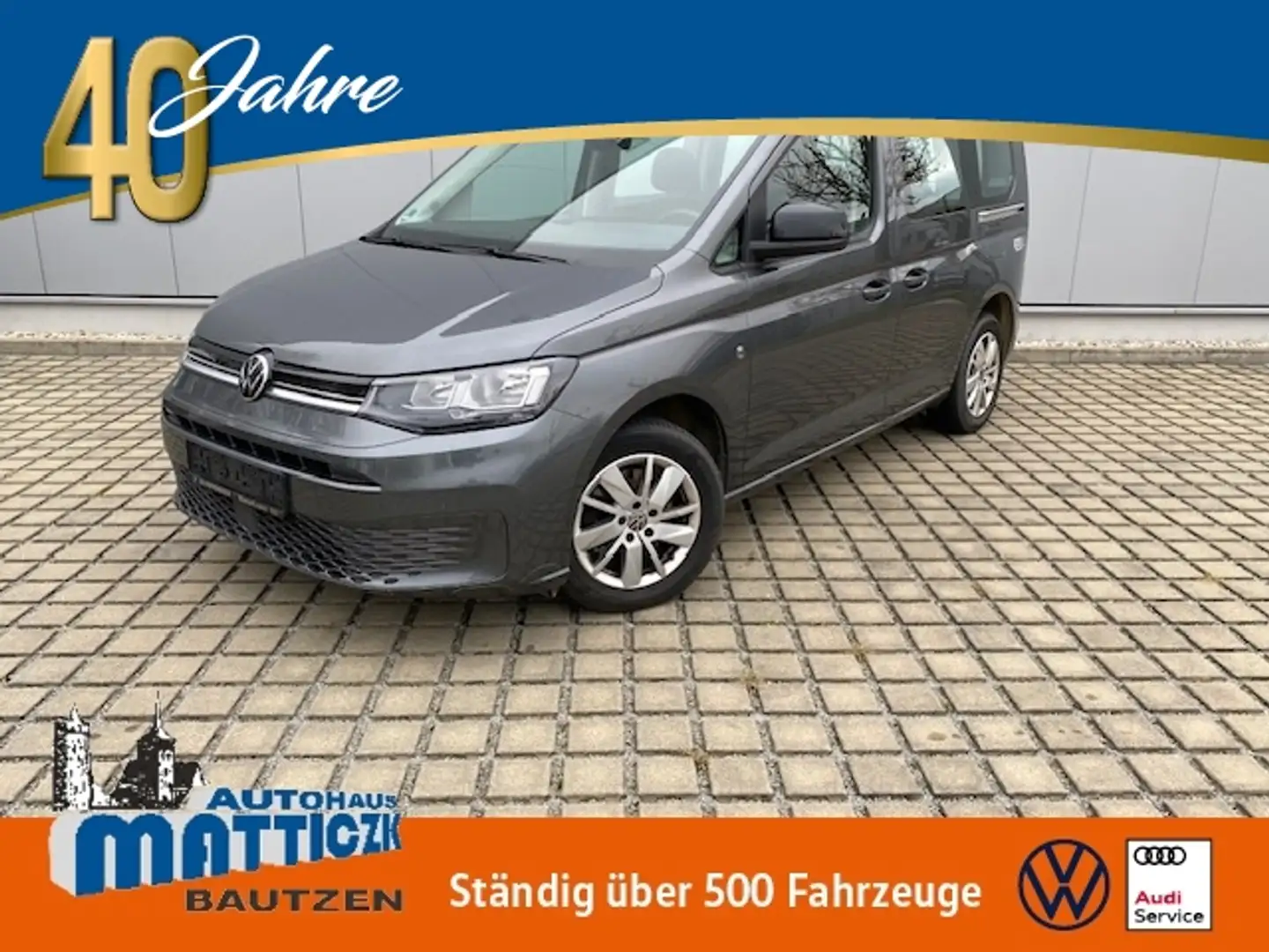Volkswagen Caddy 2.0 TDI 122 PS DSG Life NAVI/ACC/COOL&SOUND/PDC/C Grau - 1
