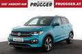 Volkswagen T-Cross 1,0 TSI R-LINE DSG LED 18 ZOLL KEYLESS KAMERA NAVI Blau - thumbnail 1