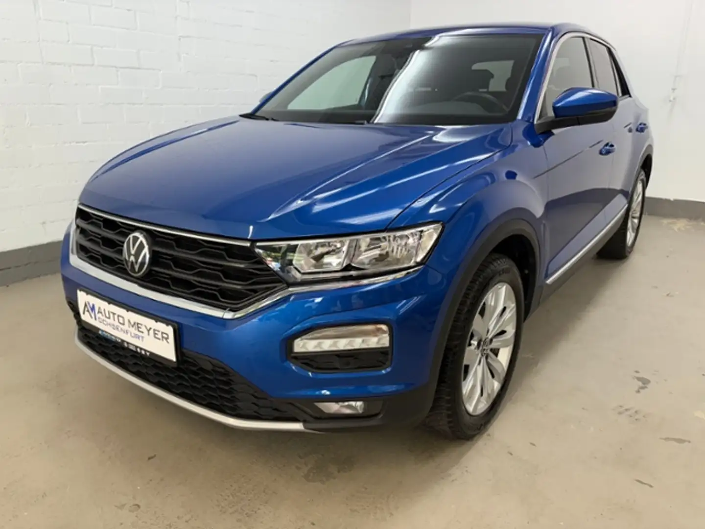 Volkswagen T-Roc Sport 1.5 TSI DSG ACC AppConect Climatronic Blauw - 2