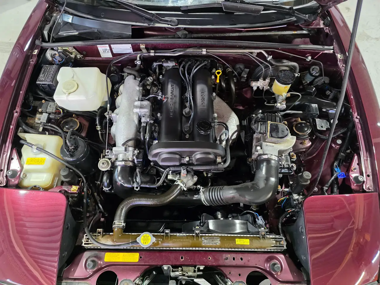 Mazda MX-5 NA Art Vin Nr.27 met Orginele Hardtop, foto 11
