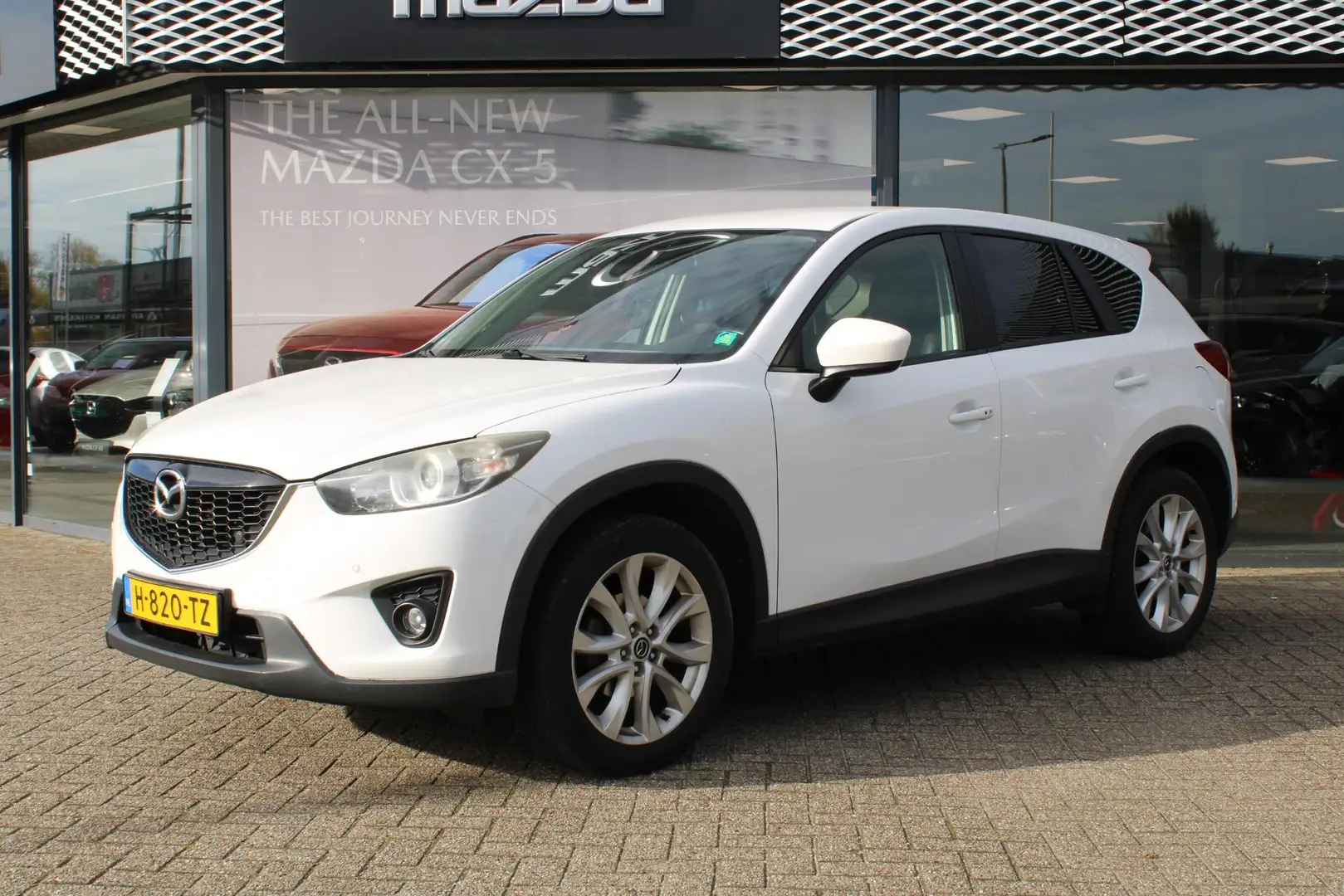 Mazda CX-5 2.0 TS+ Lease Pack AWD , Trekhaak, Leder, Bose, Ca Blanc - 2