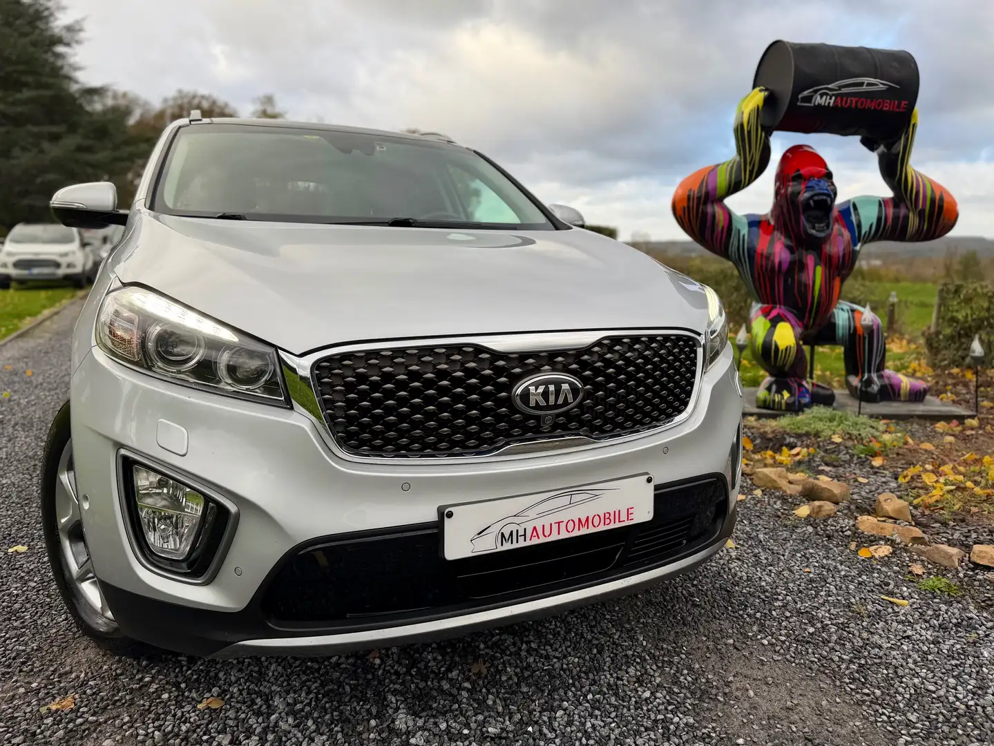 Kia Sorento 2.2 CRDi AWD Sense 7pl. Gris - 1