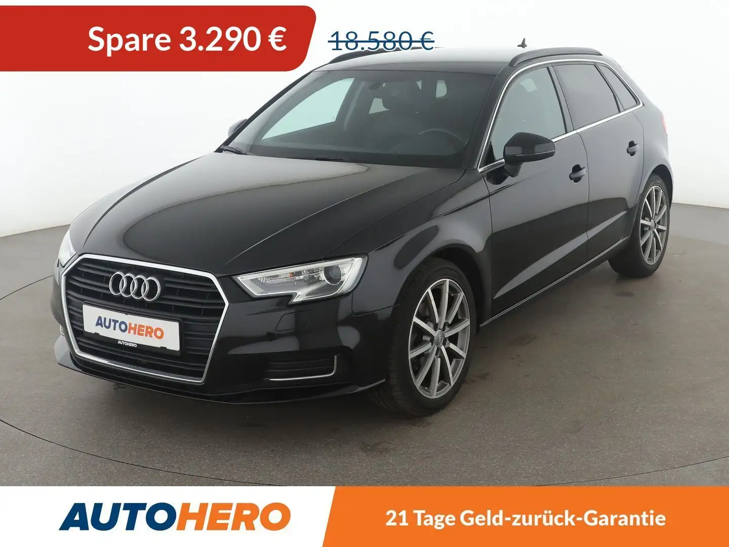 Audi A3 2.0 TDI Design*NAVI*TEMPO*PDC*SHZ*ALU*KLIMA* Schwarz - 1