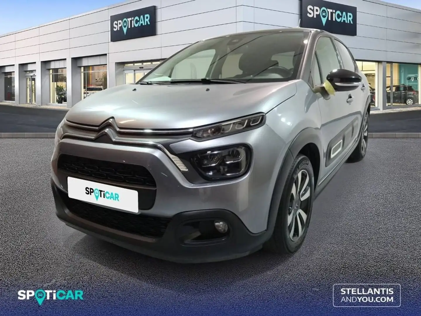 Citroen C3 PureTech 60KW (83CV) Shine Grau - 1