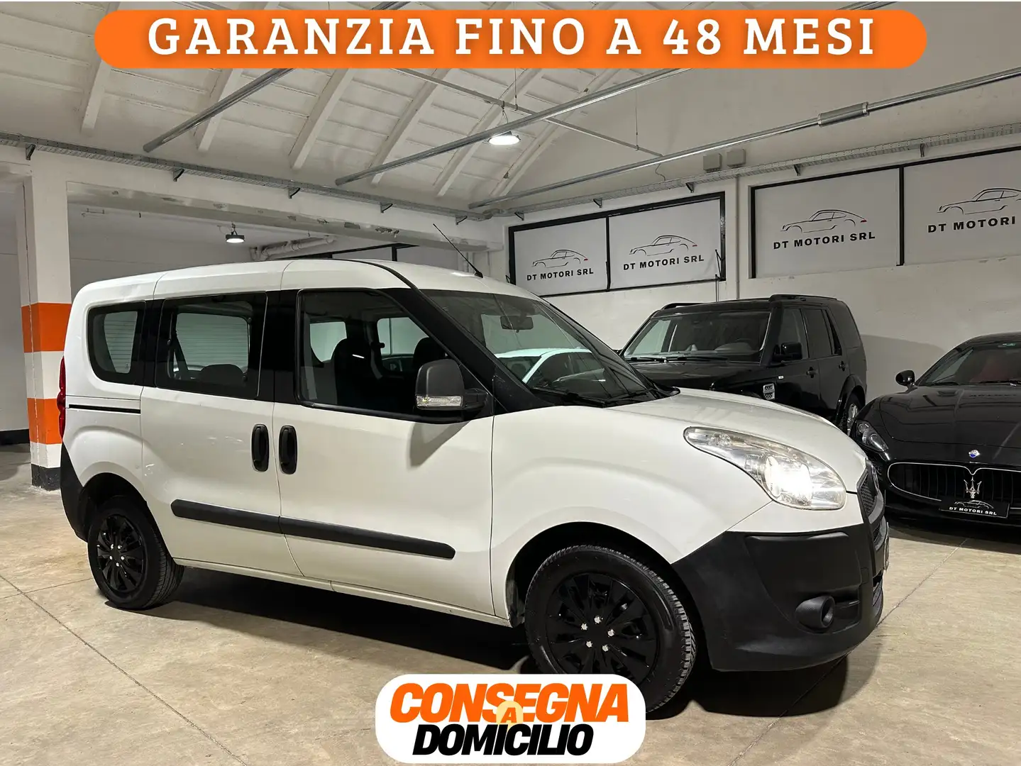 Fiat Doblo 1.6 mjt 16v Active - Autovettura 5 Posti Bílá - 1