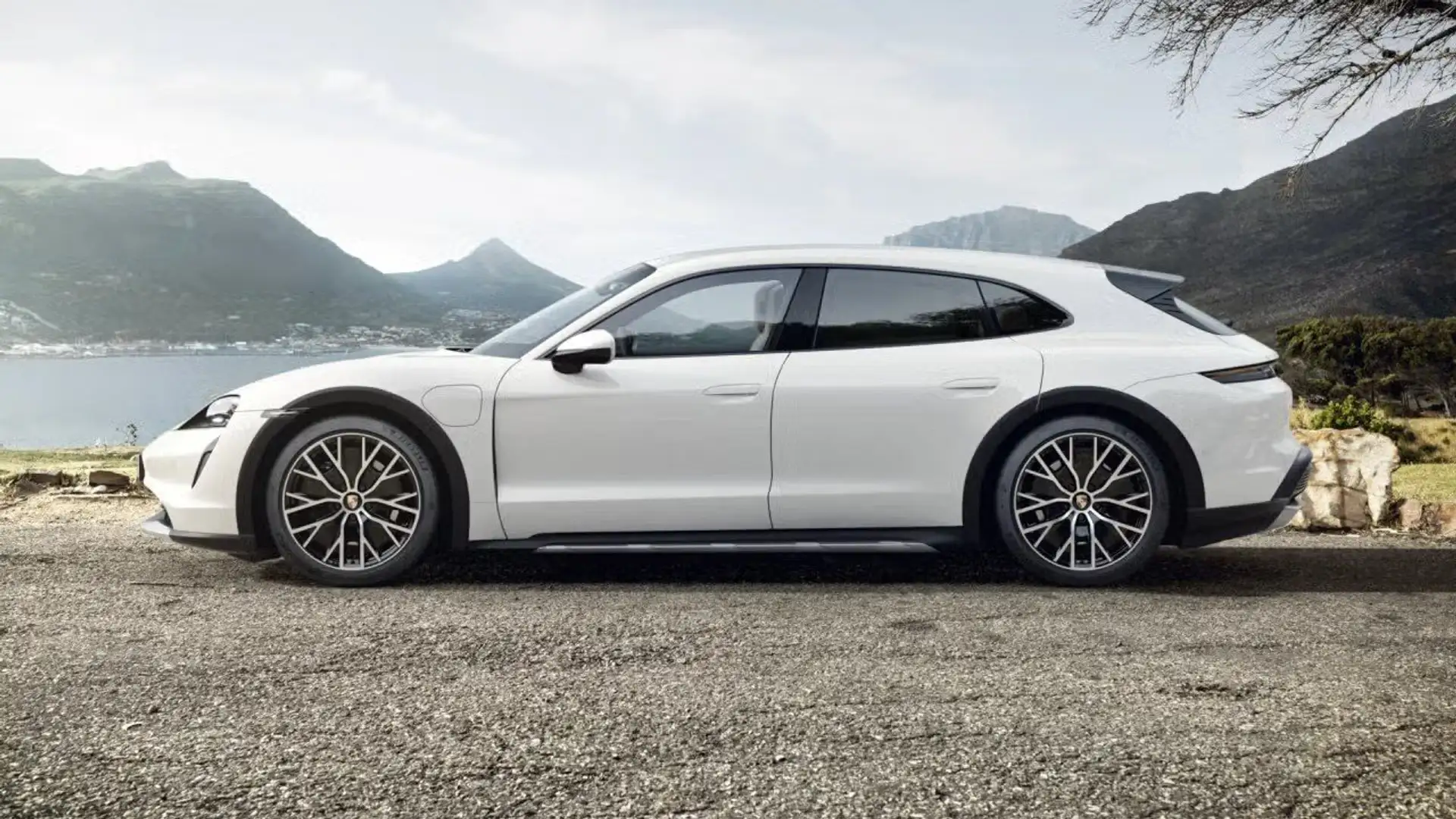 Porsche Taycan 4 Cross Turismo Panoramadach InnoDrive Weiß - 2