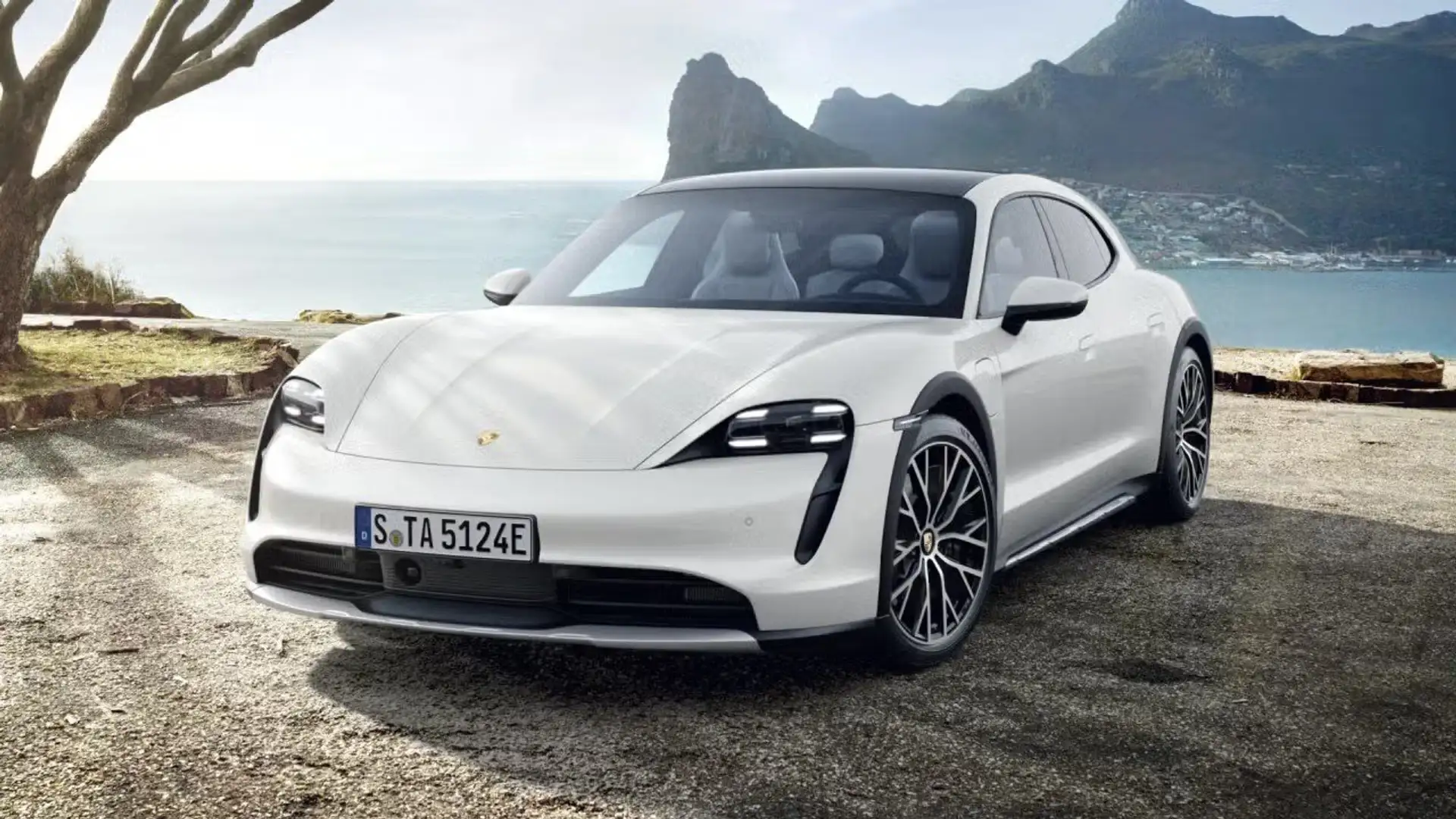 Porsche Taycan 4 Cross Turismo Panoramadach InnoDrive Weiß - 1