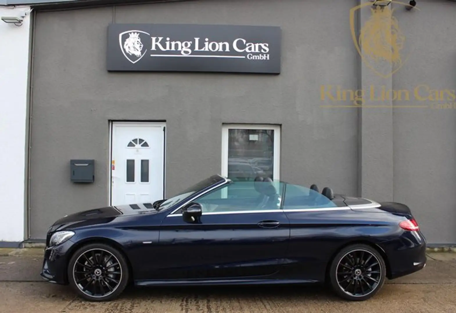 Mercedes-Benz C 200 CGI 9G AMG SPORT Night Edition +BURMESTER+ Bleu - 2