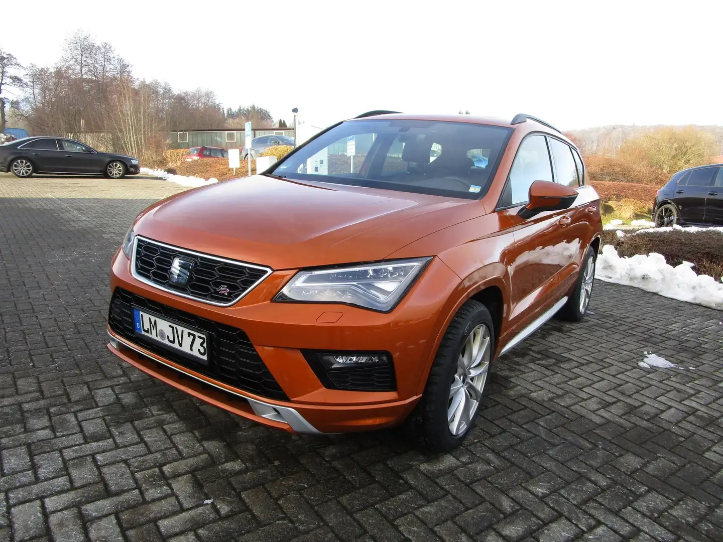 SEAT Ateca 2.0TSI FR 4Drive Orange - 1
