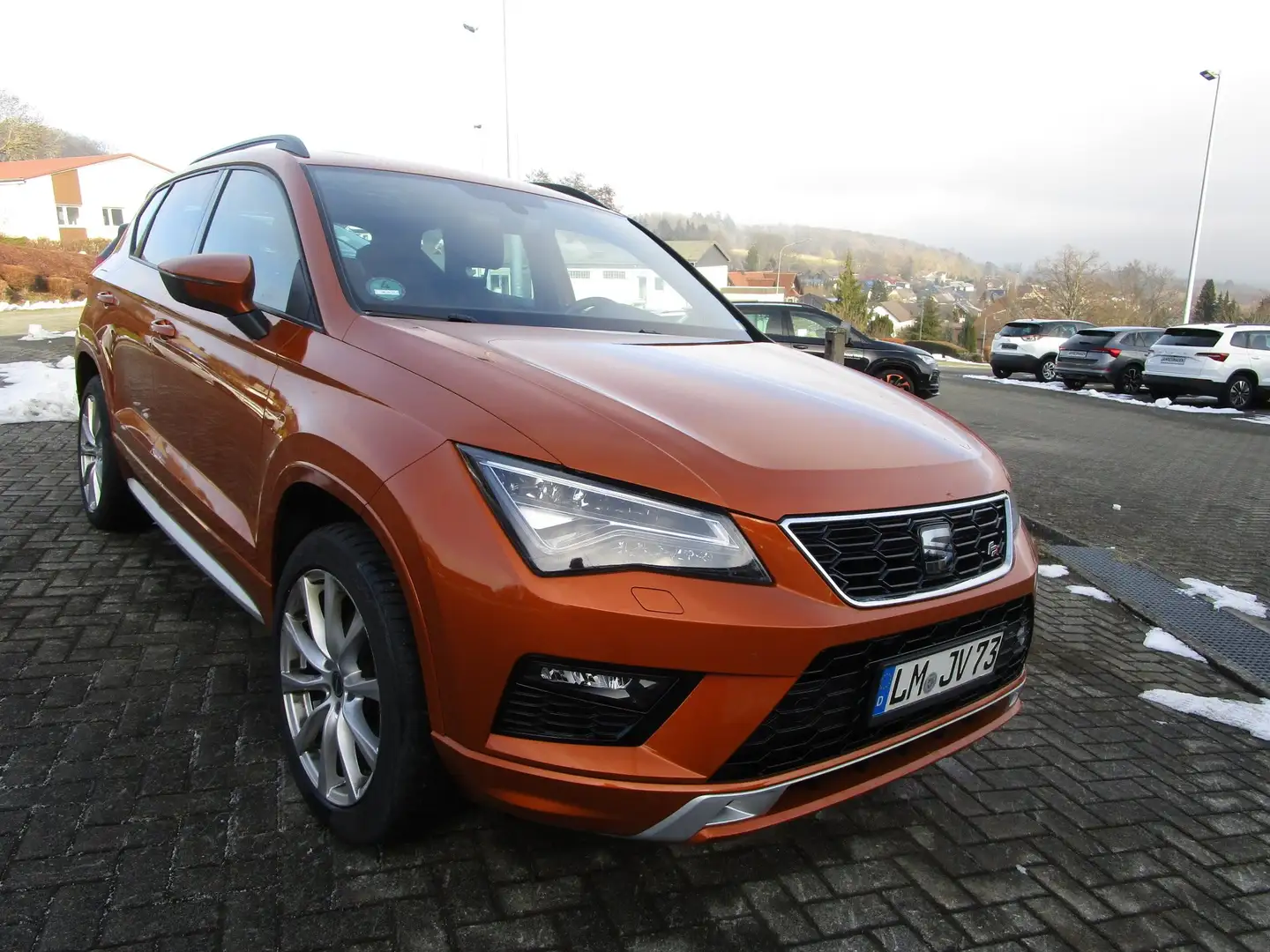 SEAT Ateca 2.0TSI FR 4Drive Orange - 2