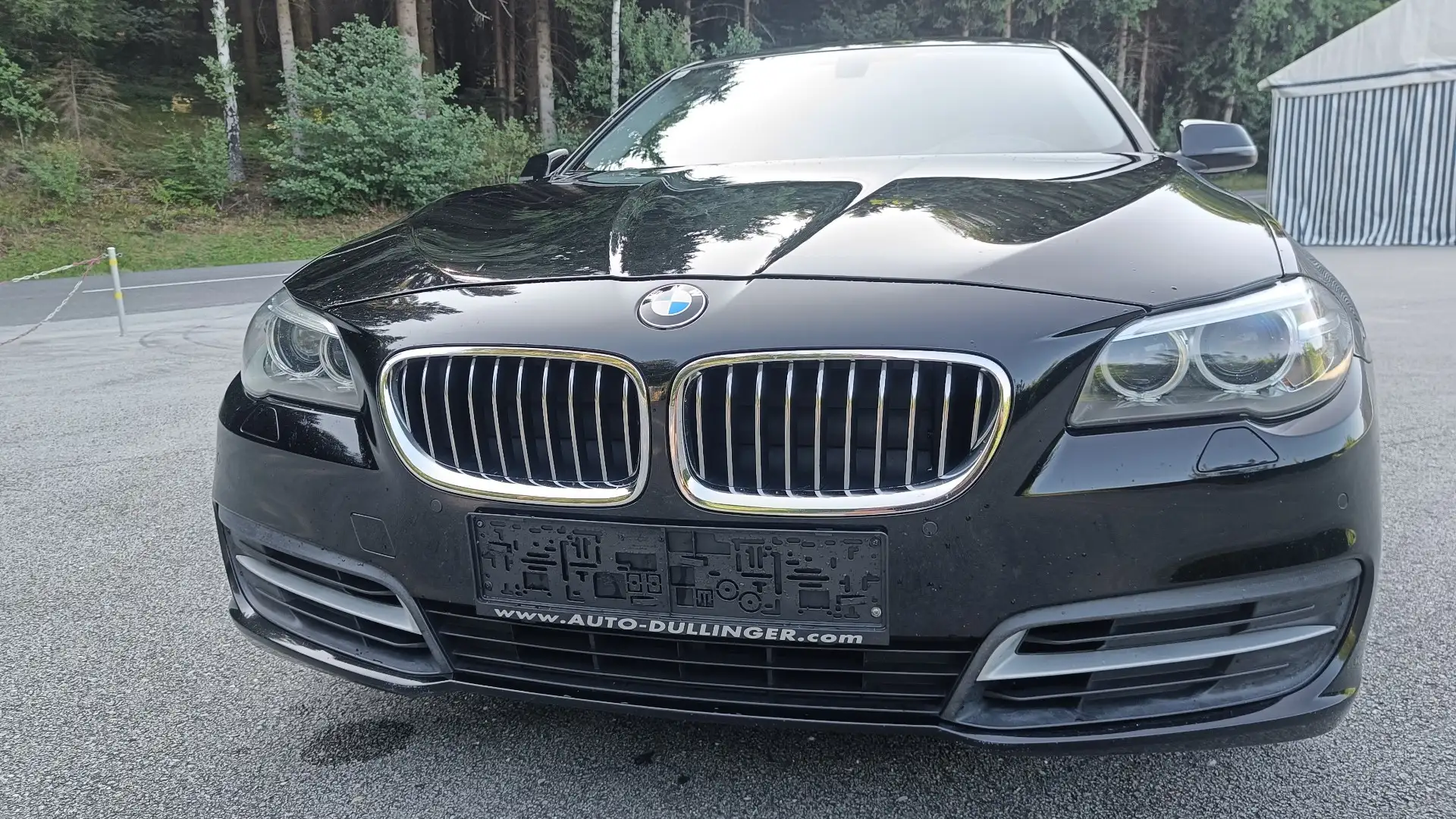BMW 518 518d Touring Schwarz - 1