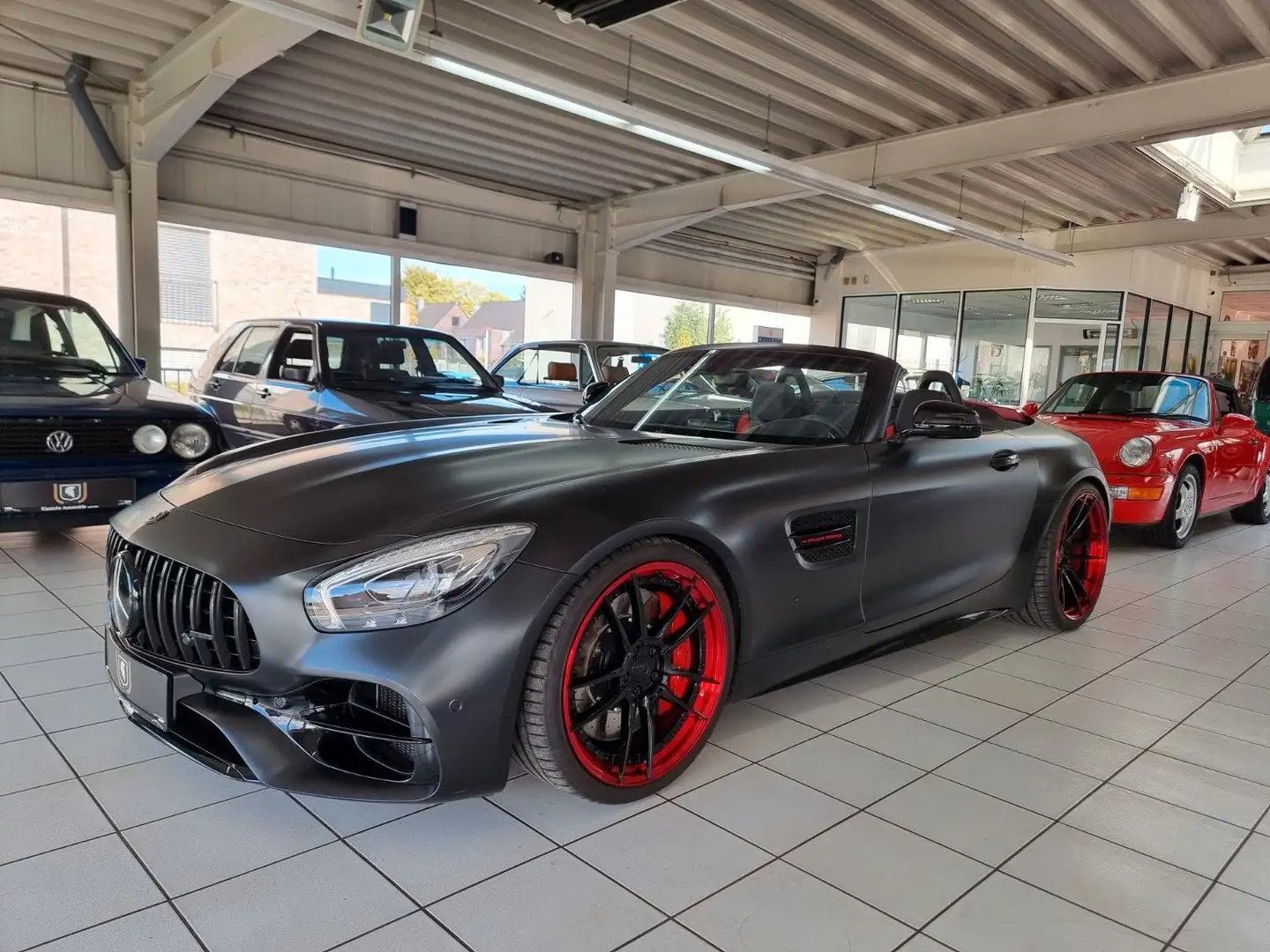 Mercedes-Benz AMG GT C/Optisches Unikat/2.Hd/1A Zustand Noir - 1