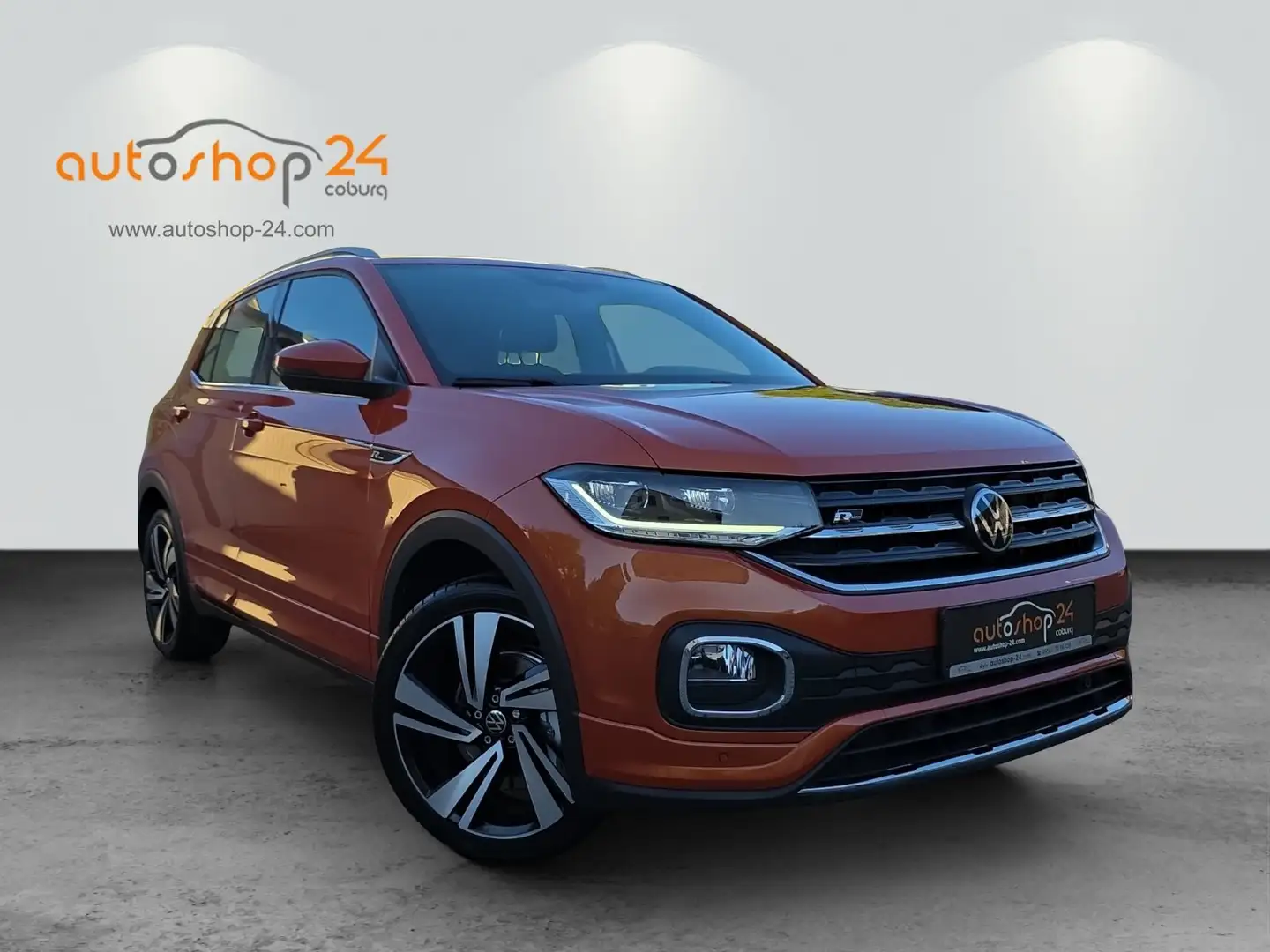 Volkswagen T-Cross Style*TOP ZUSTAND*LED*R-Line*Garantie*ACC* Orange - 2
