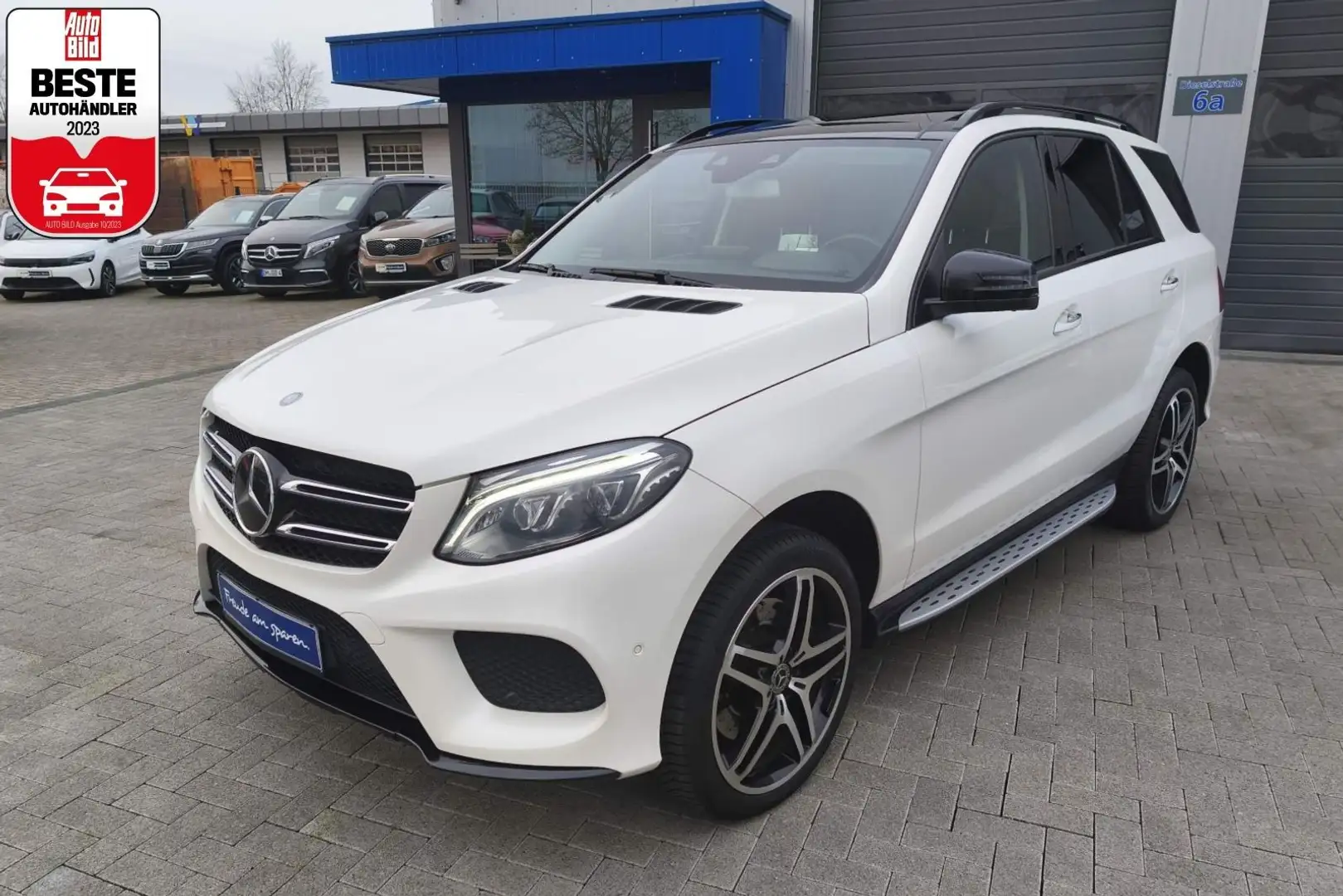 Mercedes-Benz GLE 500 AMG-Line 4Matic LED/Head-Up/Pano/AHK/H&K Blanc - 1