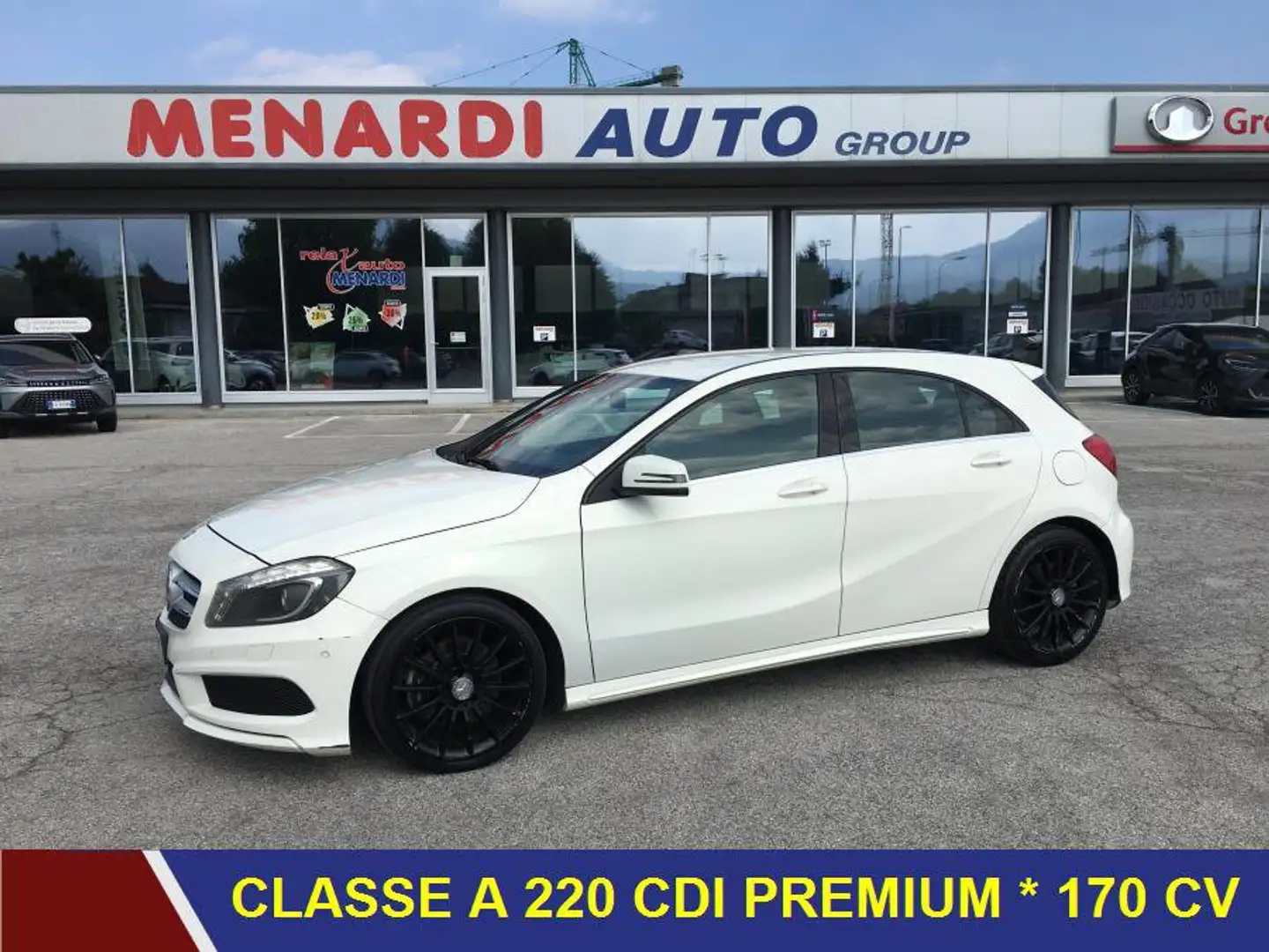 Mercedes-Benz A 220 A 220 CDI Automatic Premium TAGLIANDO E GARANZIA Bianco - 1