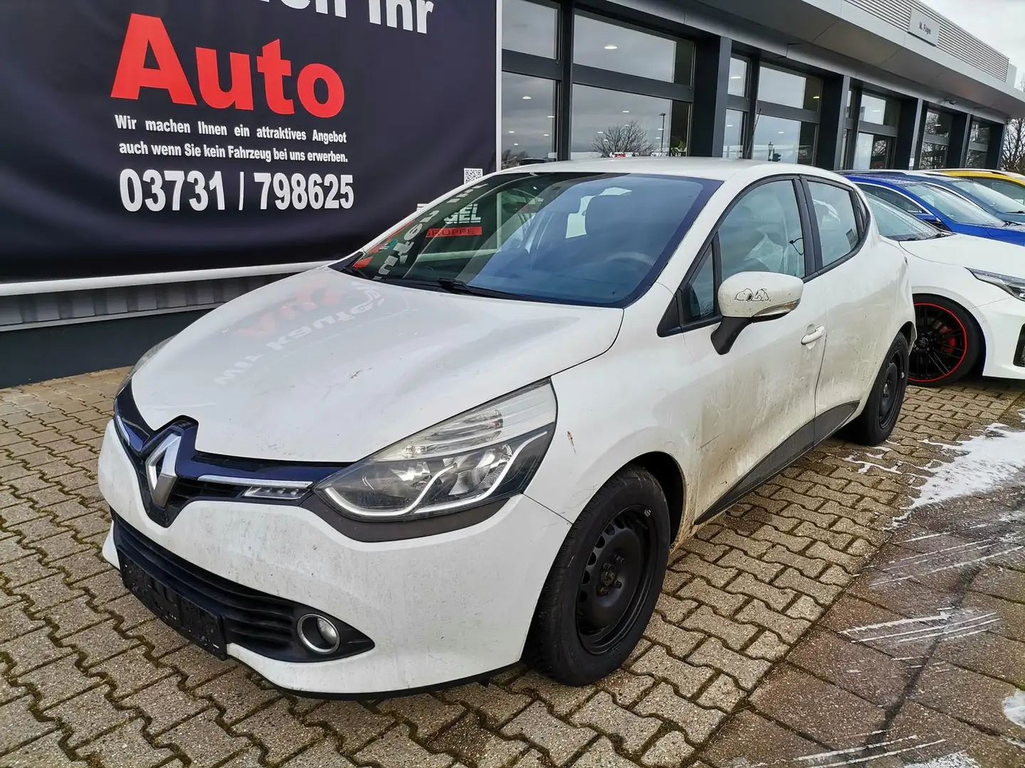 Renault Clio 1.2 16V Paris Navi|Temp.|Klima Weiß - 2