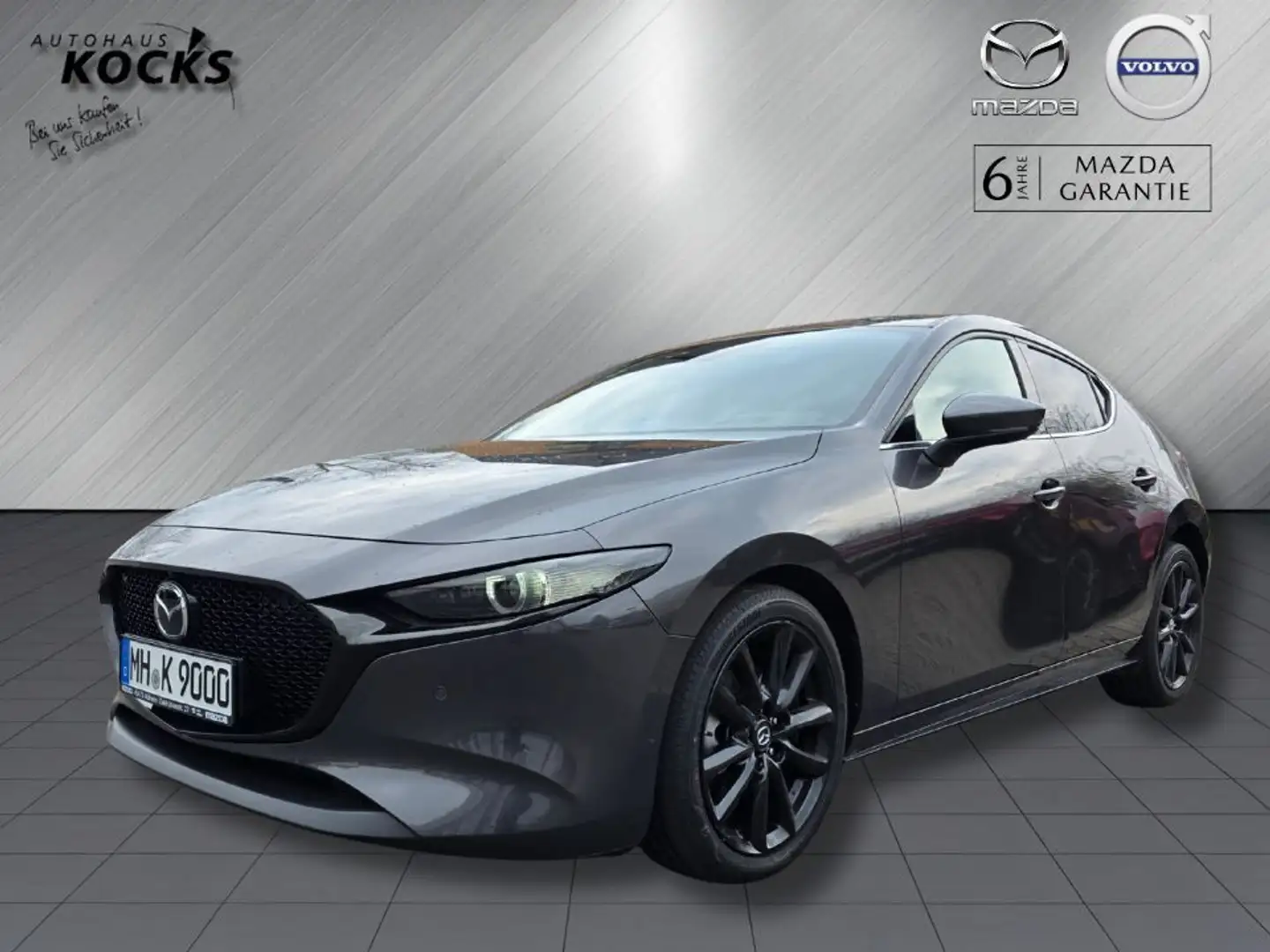 Mazda 3 2.0L e-SKY X 186ps Exclusive-line Gris - 2