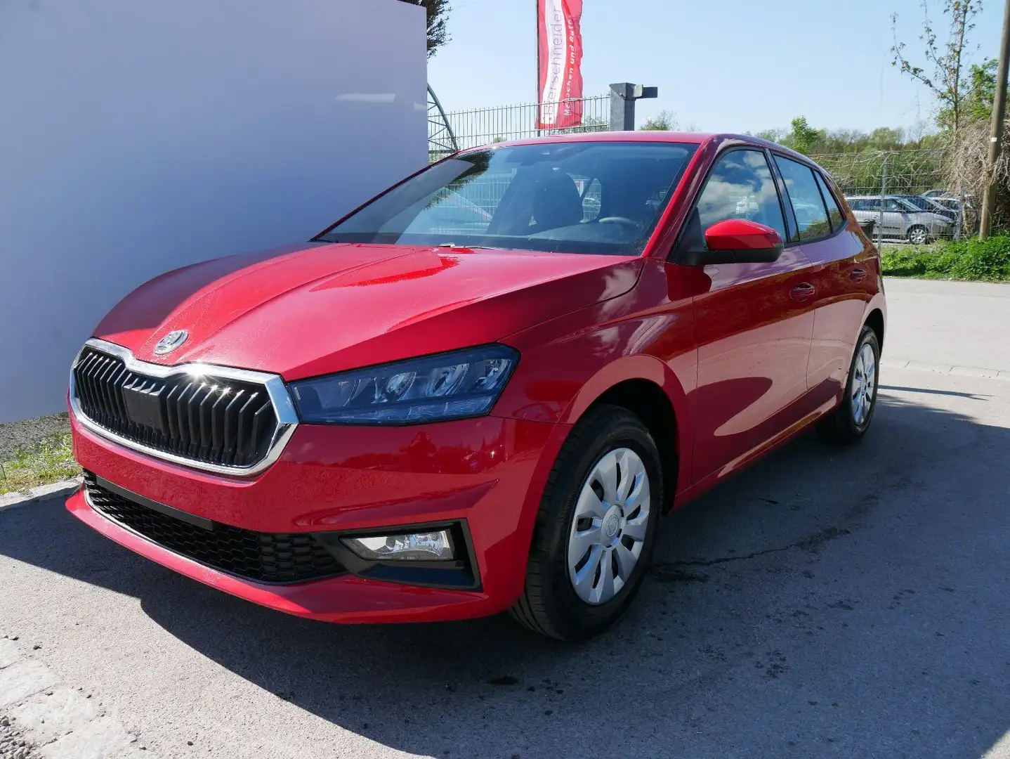 Skoda Fabia Selection 1.0 TSI *LED*PDC-HI*SMARTLINK*SHZ*BL... Rot - 1