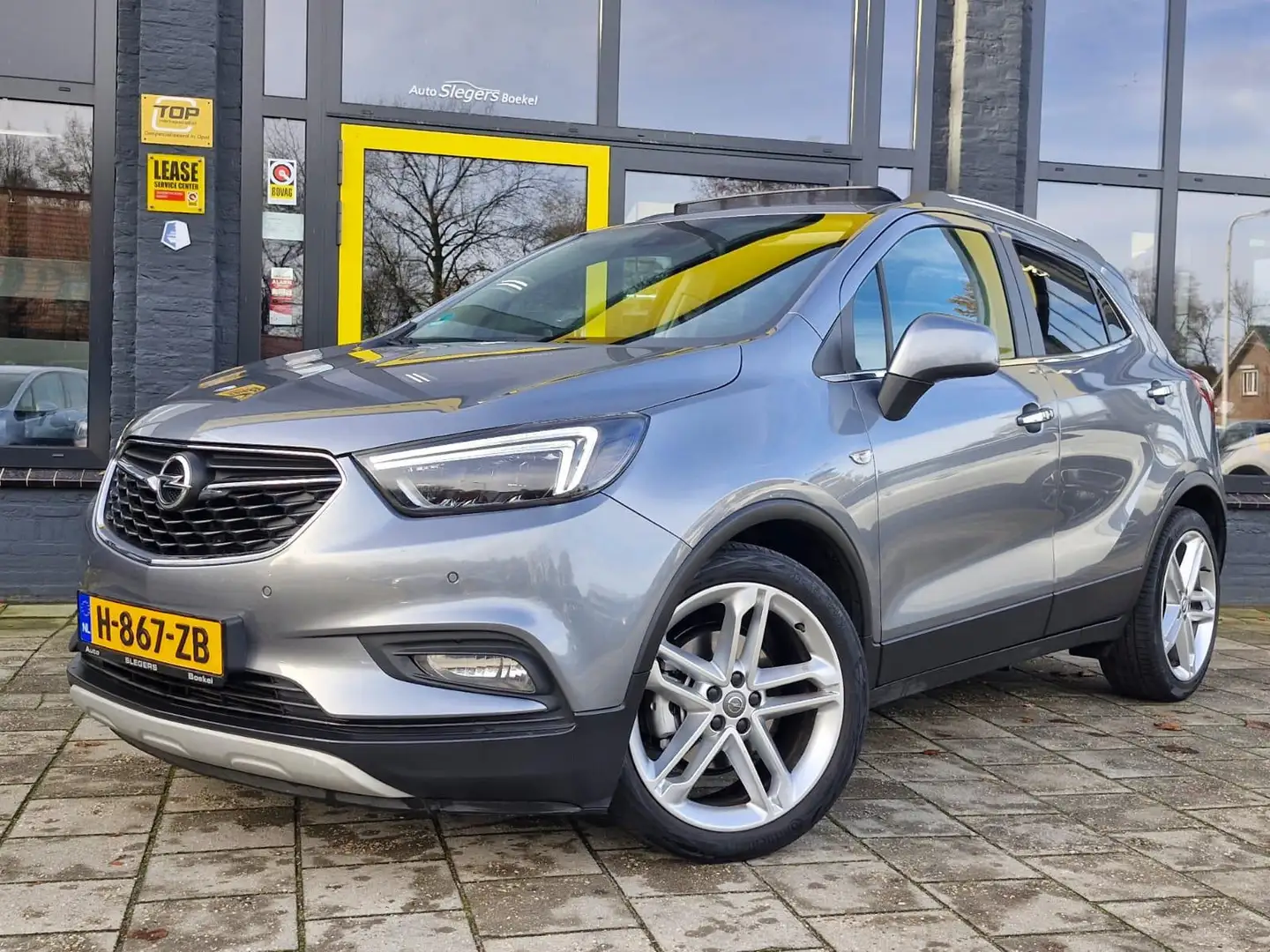 Opel Mokka X 1.4 Turbo Innovation Automaat | Schuif/Kantel dak Gris - 1
